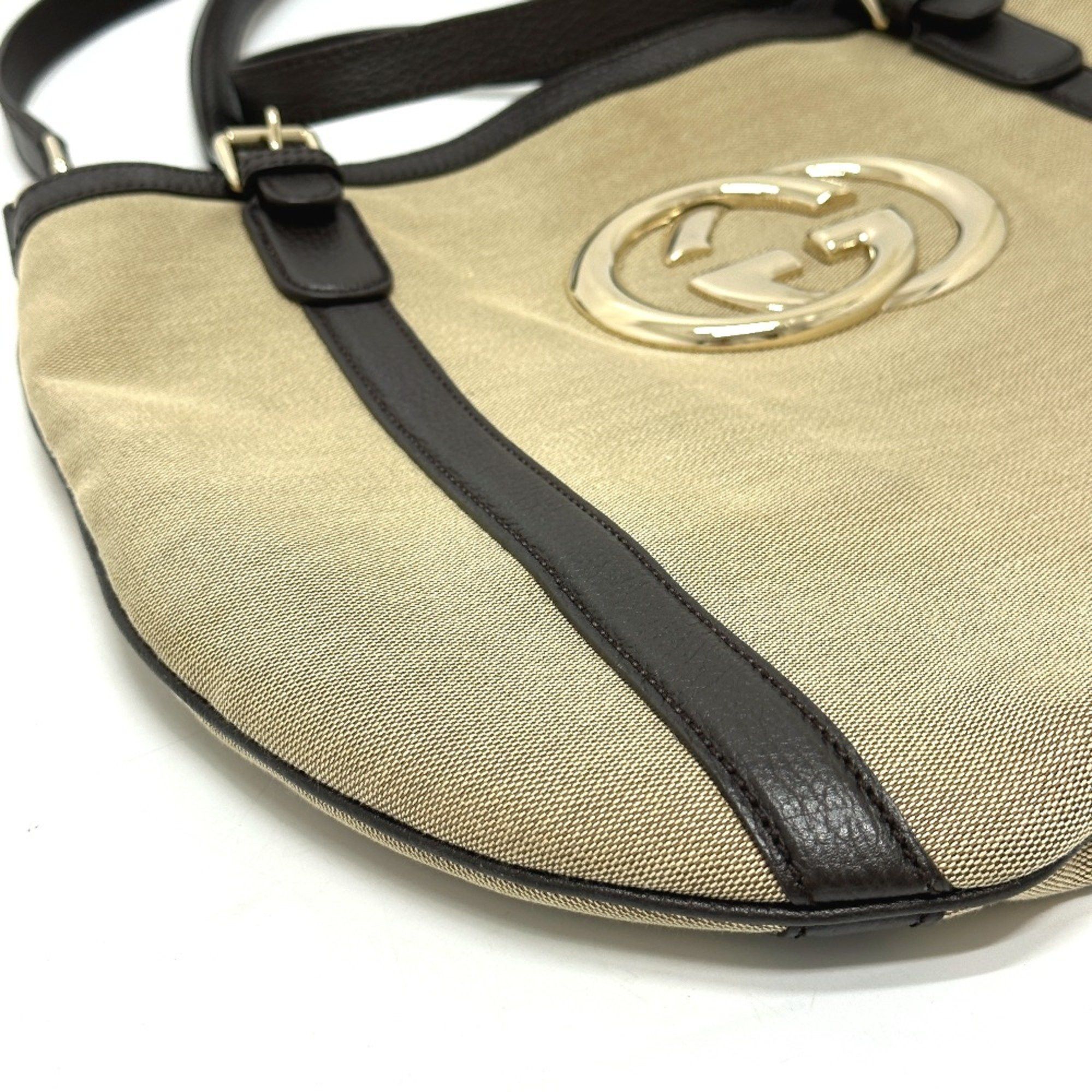 Gucci Gucci 290832 GG 2WAY Shoulder Bag Tote Bag Beige Size ONE SIZE - 5 Thumbnail