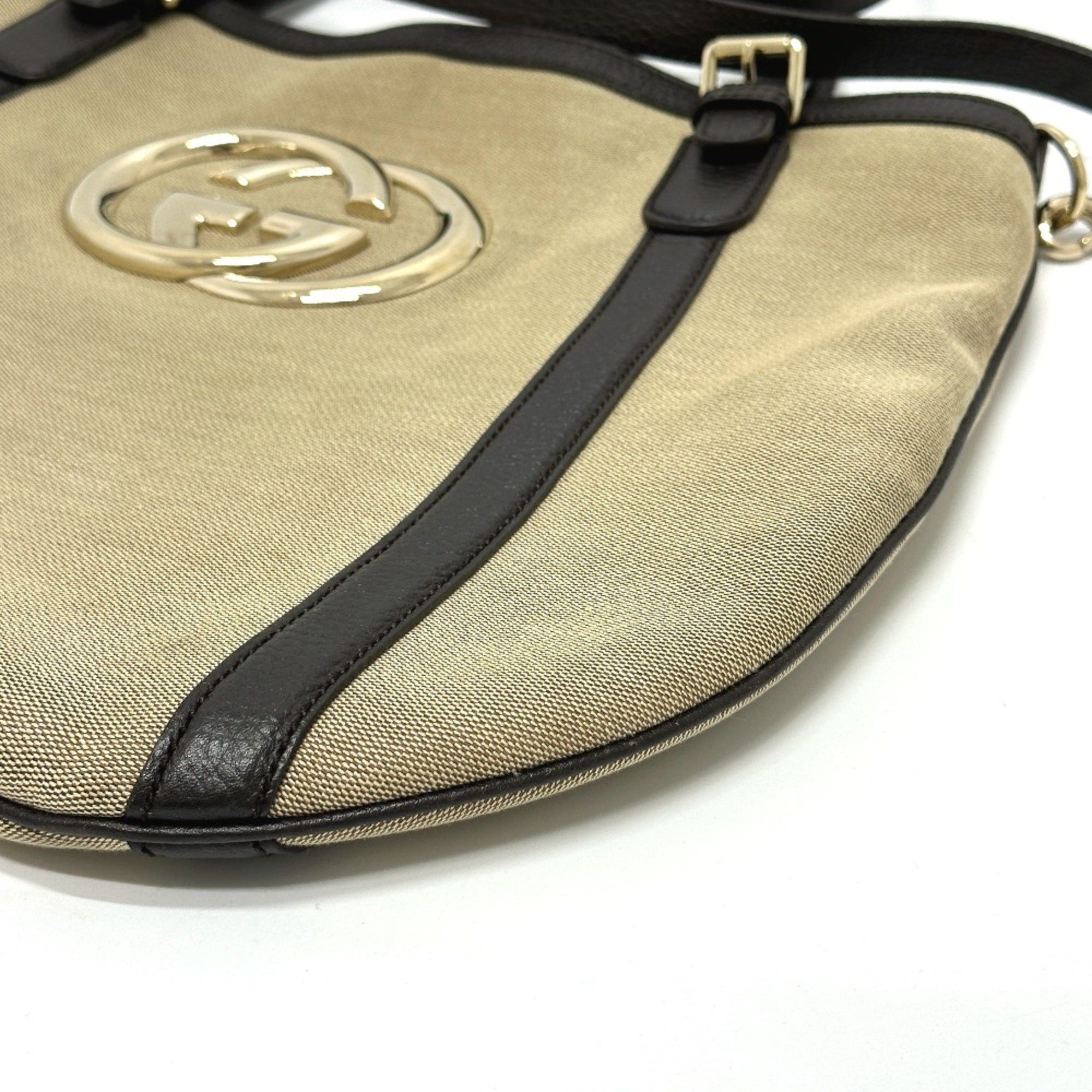 Gucci Gucci 290832 GG 2WAY Shoulder Bag Tote Bag Beige Size ONE SIZE - 4 Thumbnail