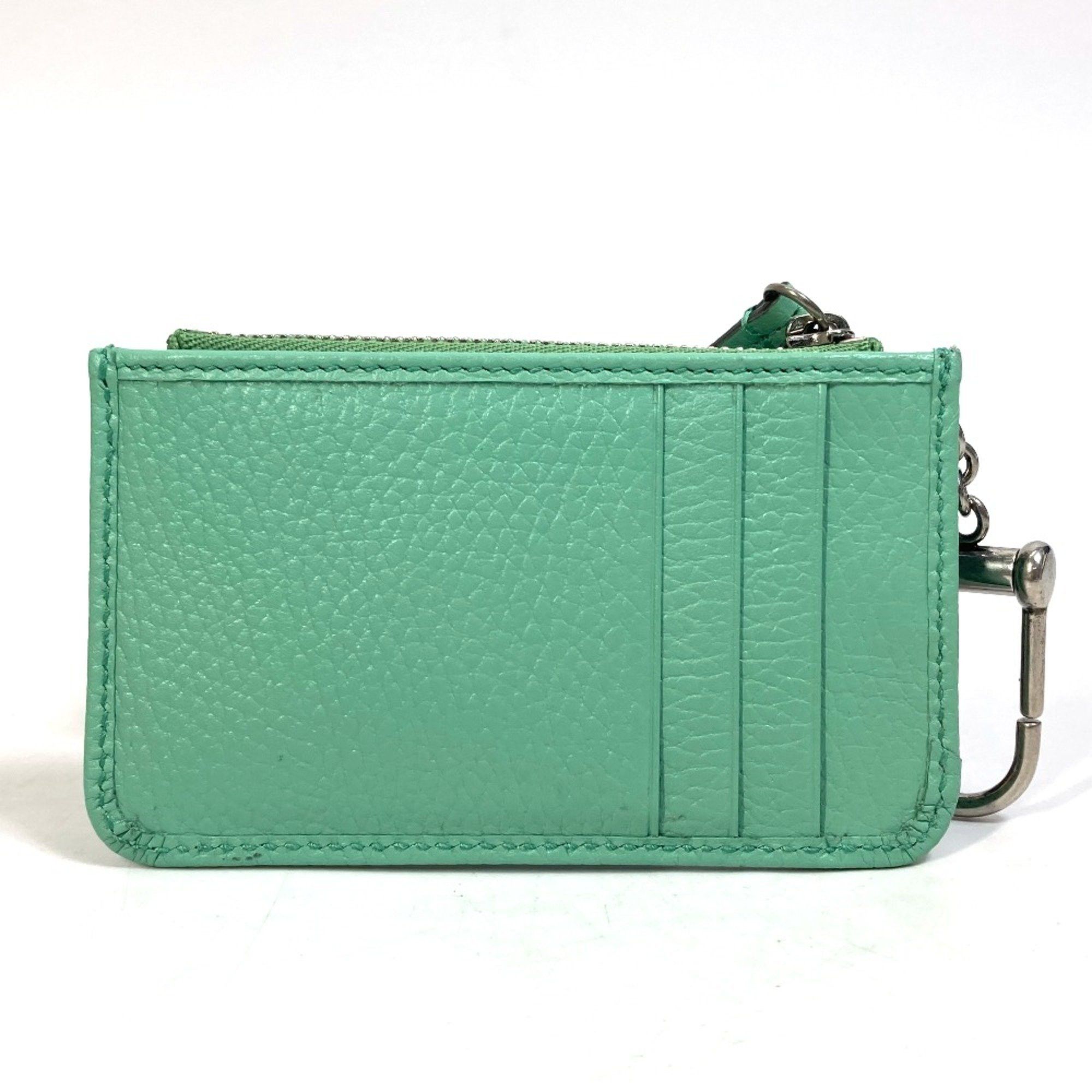 Gucci Gucci 701070 GG Marmont Card Case coin purse GreenBased Size ONE SIZE - 2 Thumbnail