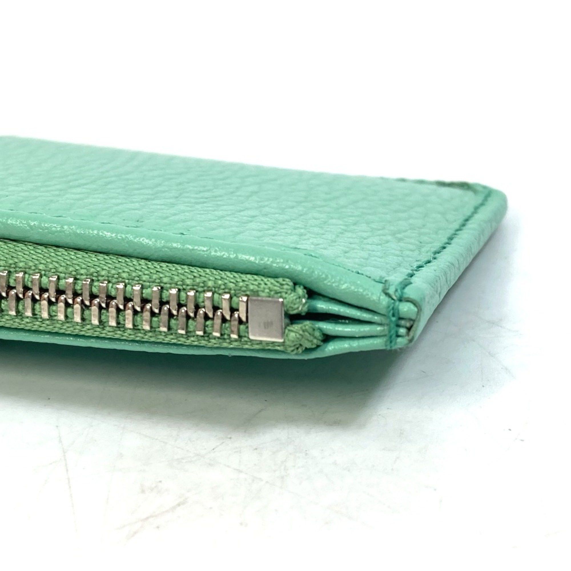 Gucci Gucci 701070 GG Marmont Card Case coin purse GreenBased Size ONE SIZE - 5 Thumbnail