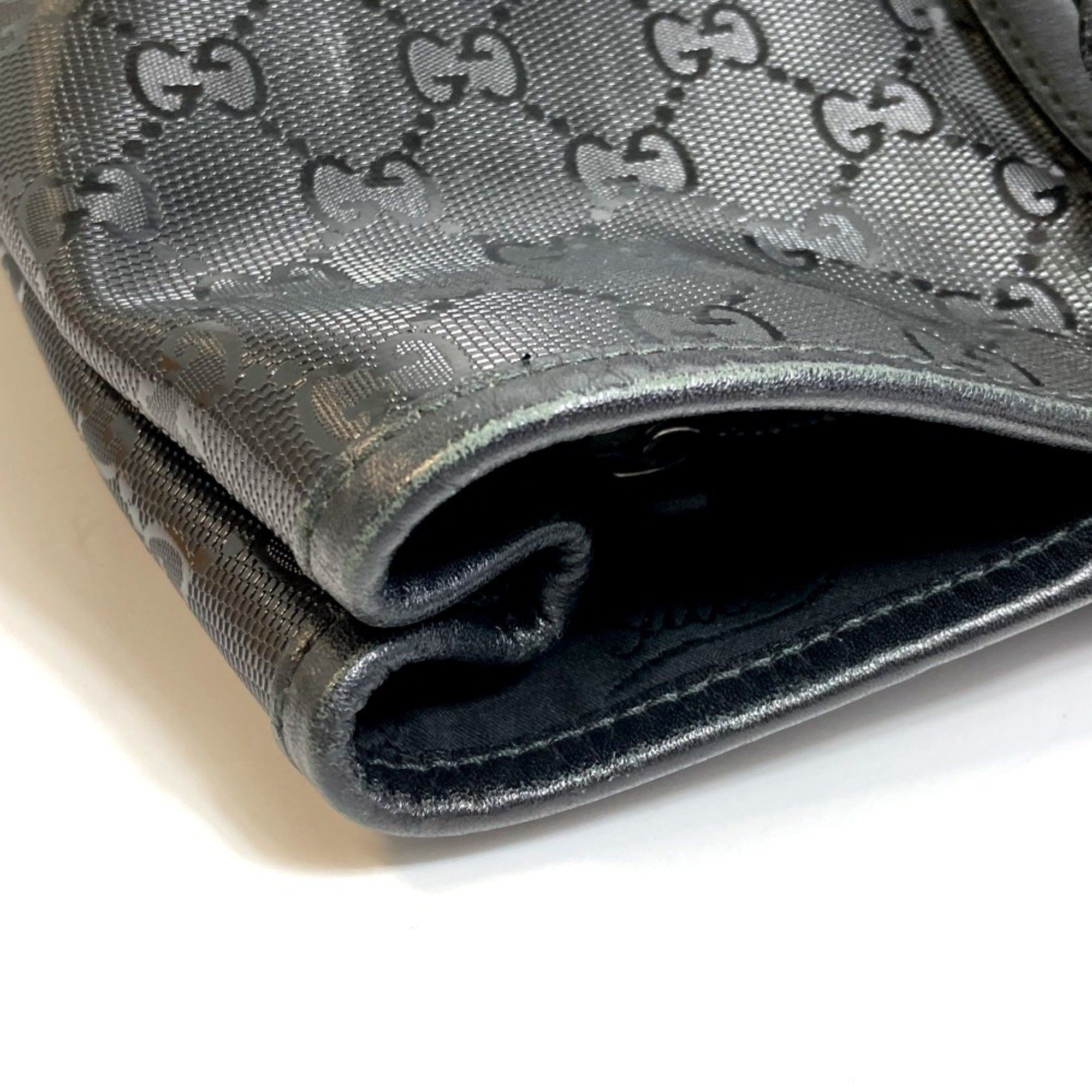 Gucci Gucci 223668 GG implementation Bag Tote Bag Black Size ONE SIZE - 12 Thumbnail