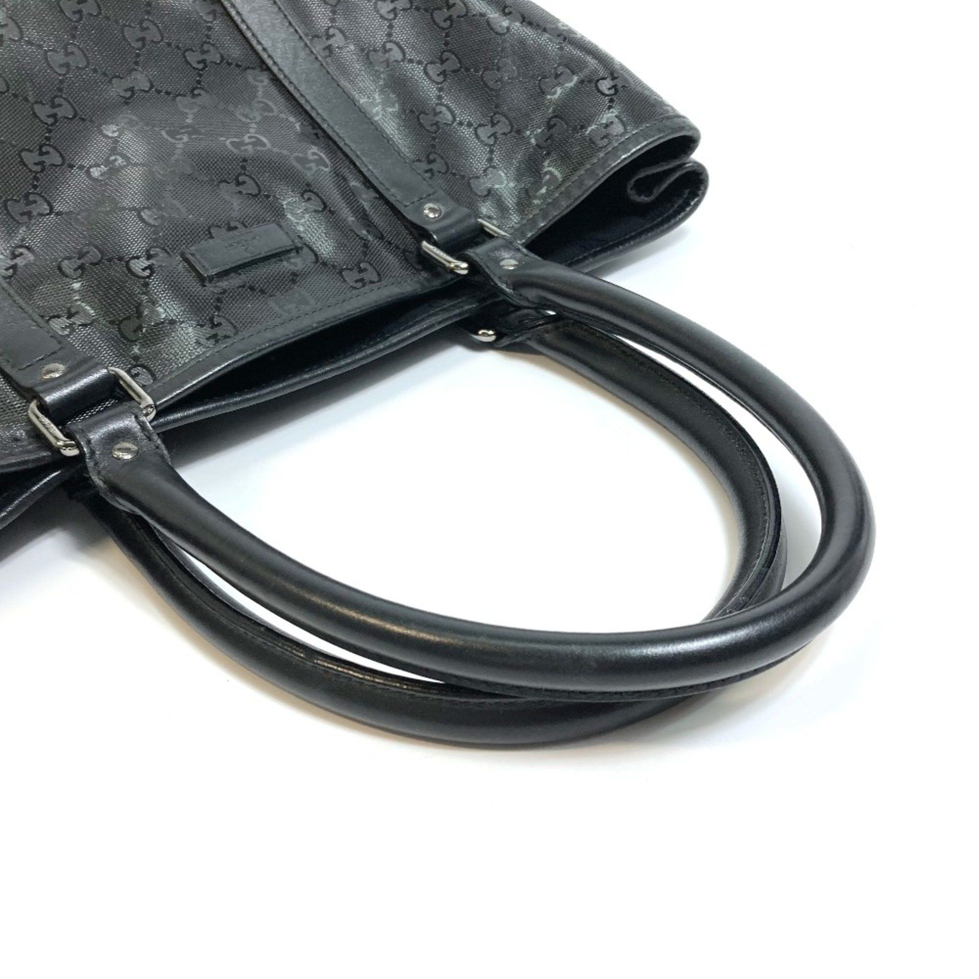 Gucci Gucci 223668 GG implementation Bag Tote Bag Black Size ONE SIZE - 7 Thumbnail
