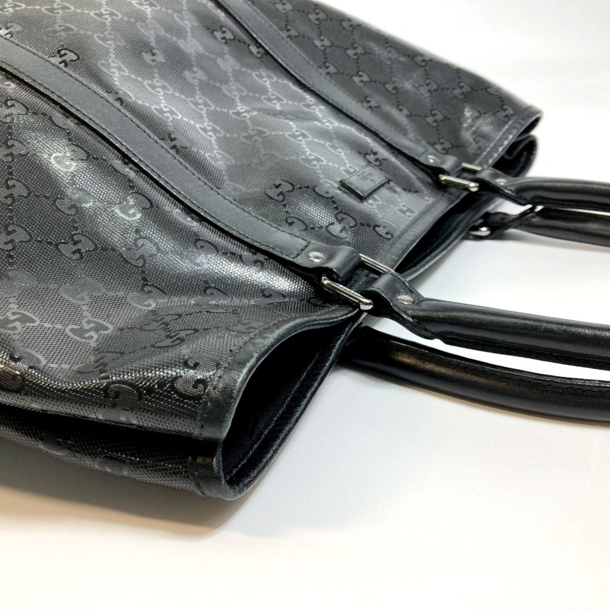 Gucci Gucci 223668 GG implementation Bag Tote Bag Black Size ONE SIZE - 11 Thumbnail