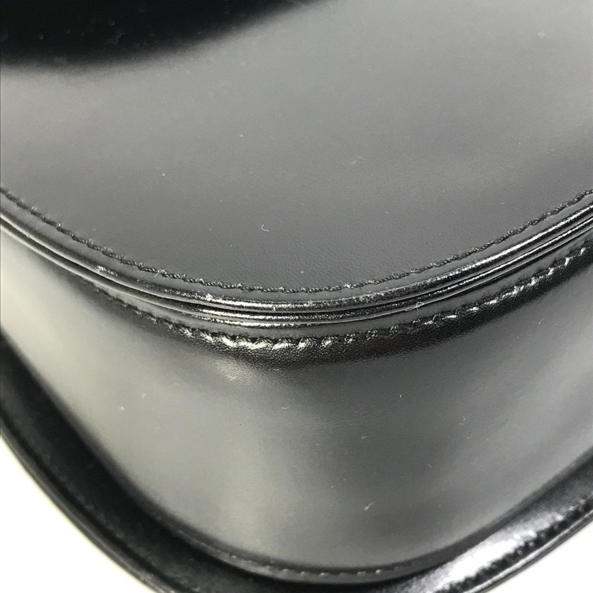 Gucci Gucci 000-1951 turn lock old gucci top handle bag Hand Bag Black Size ONE SIZE - 6 Thumbnail