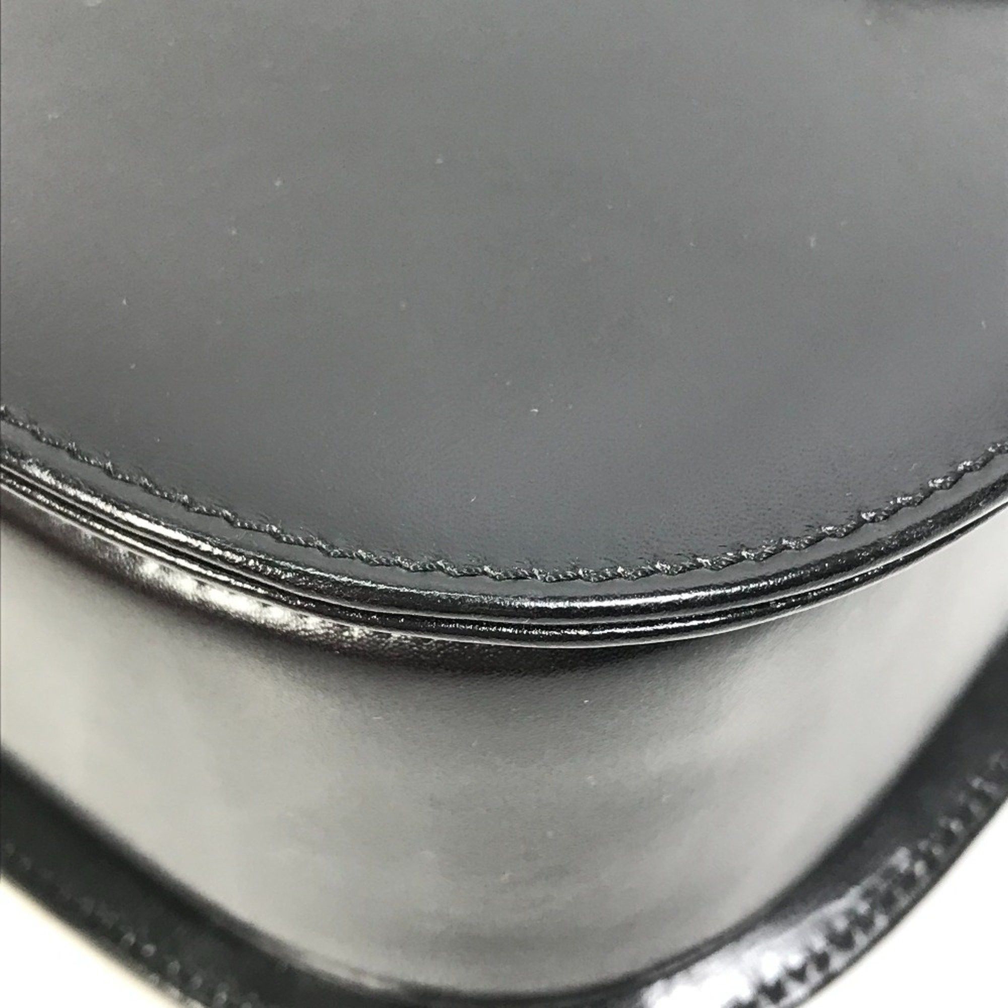 Gucci Gucci 000-1951 turn lock old gucci top handle bag Hand Bag Black Size ONE SIZE - 7 Thumbnail
