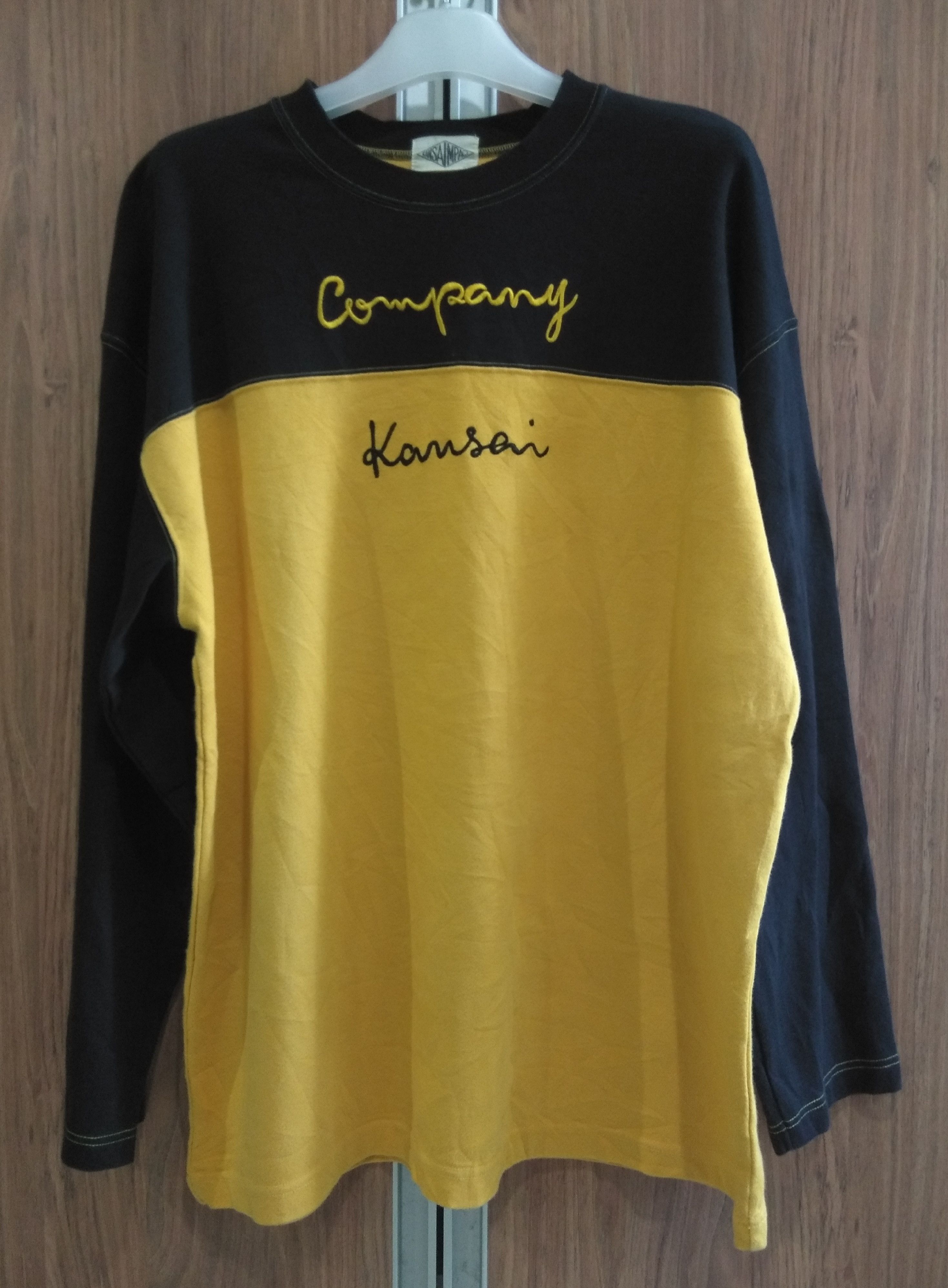 Kansai Yamamoto KANSAIMPACT FOR KANSAI COMPANY BY KANSAI YAMAMOTO L/S  T-SHIRT MADE IN JAPAN | Grailed