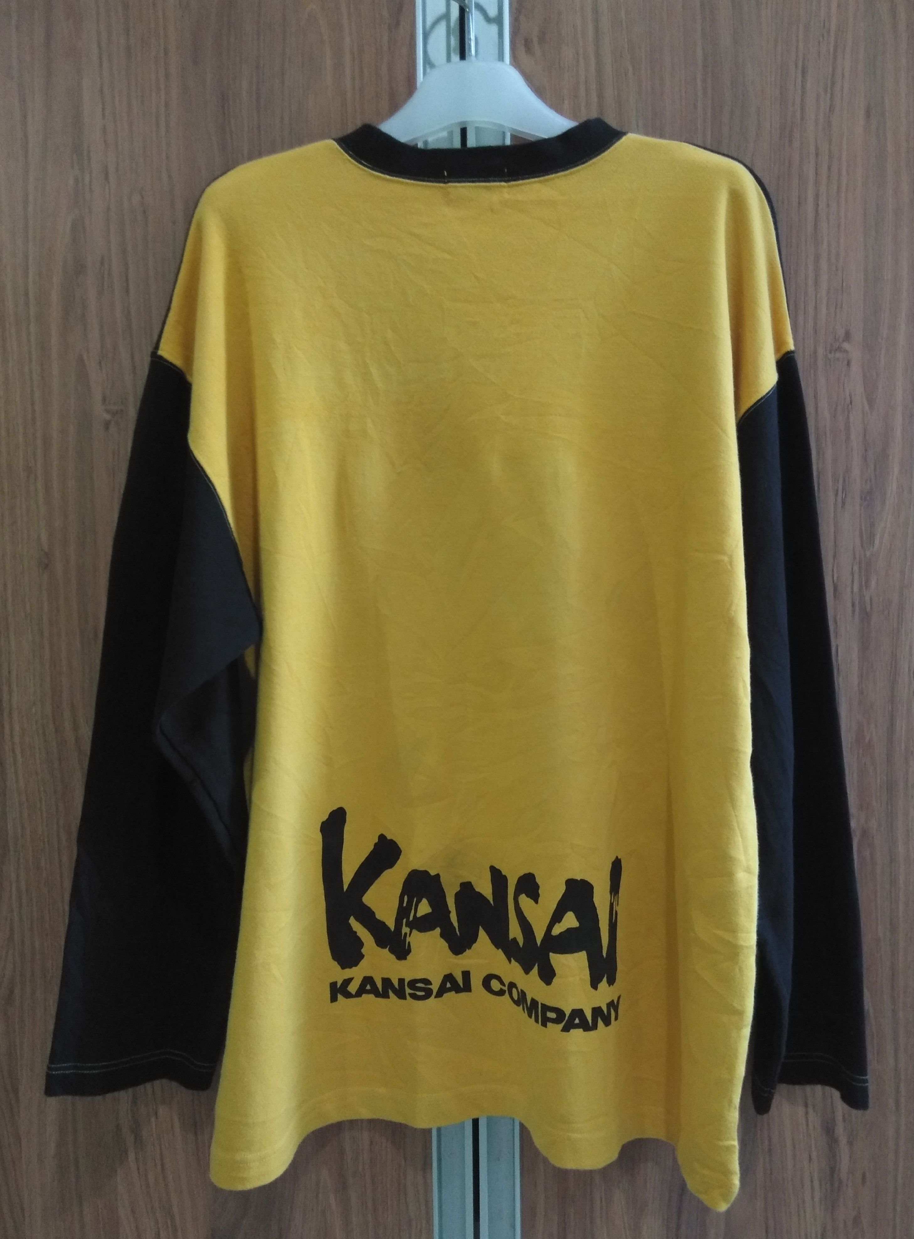 Kansai Yamamoto KANSAIMPACT FOR KANSAI COMPANY BY KANSAI YAMAMOTO L/S  T-SHIRT MADE IN JAPAN | Grailed