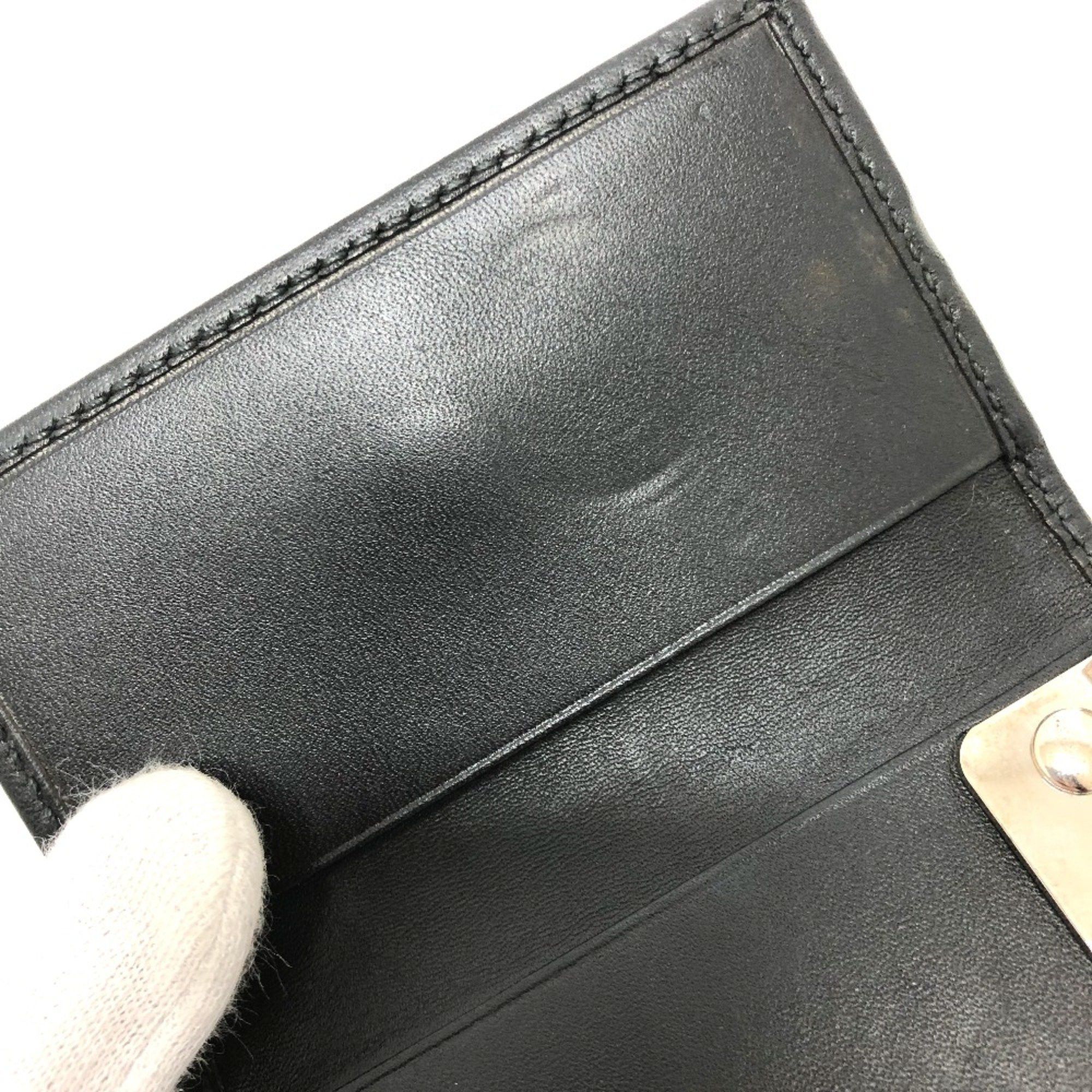 Gucci Gucci 212111 GG implementation GG/logo key Key Case Black SilverHardware Size ONE SIZE - 13 Thumbnail