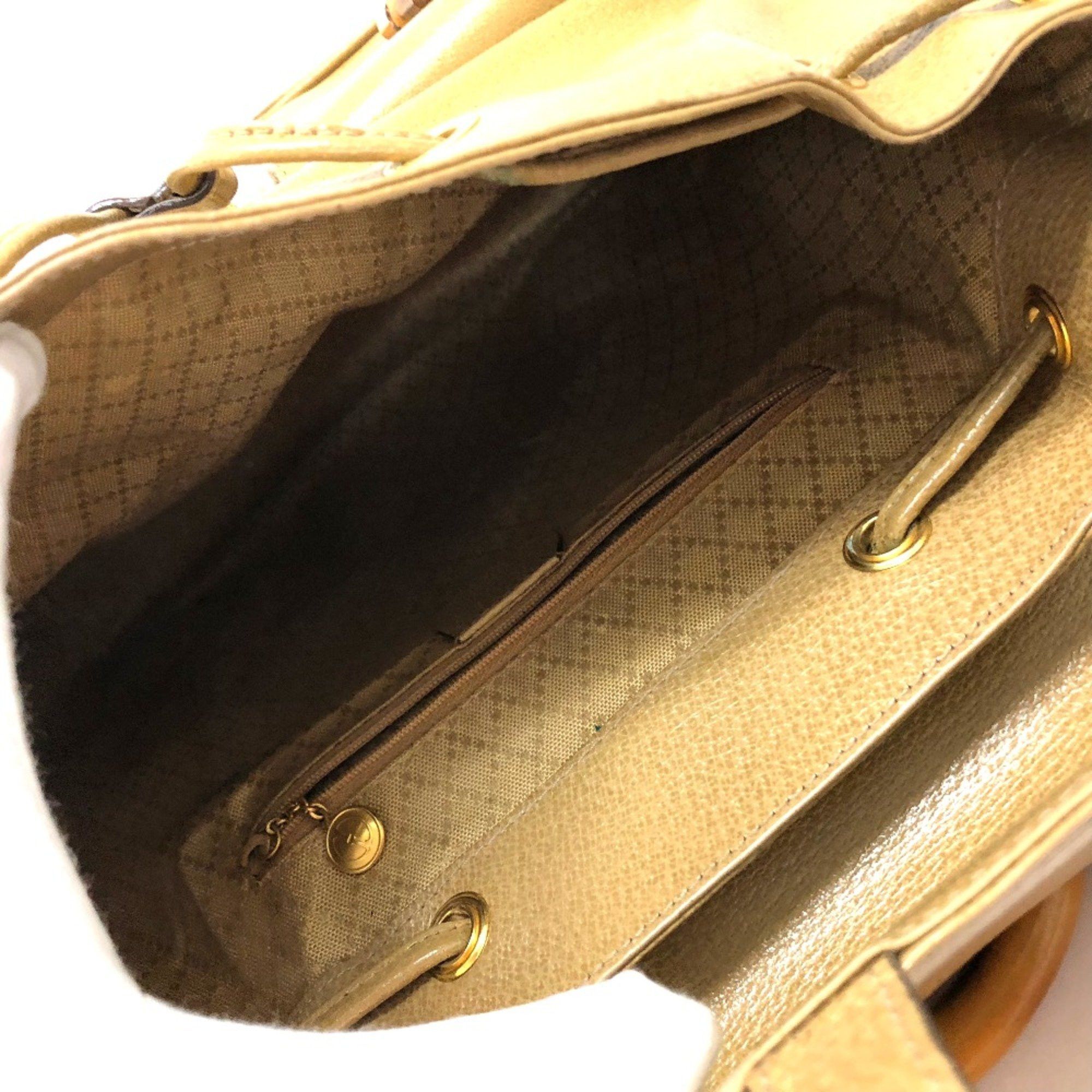 Gucci Gucci backpack bag Backpack Backpack Beige BeigeBased Size ONE SIZE - 6 Thumbnail