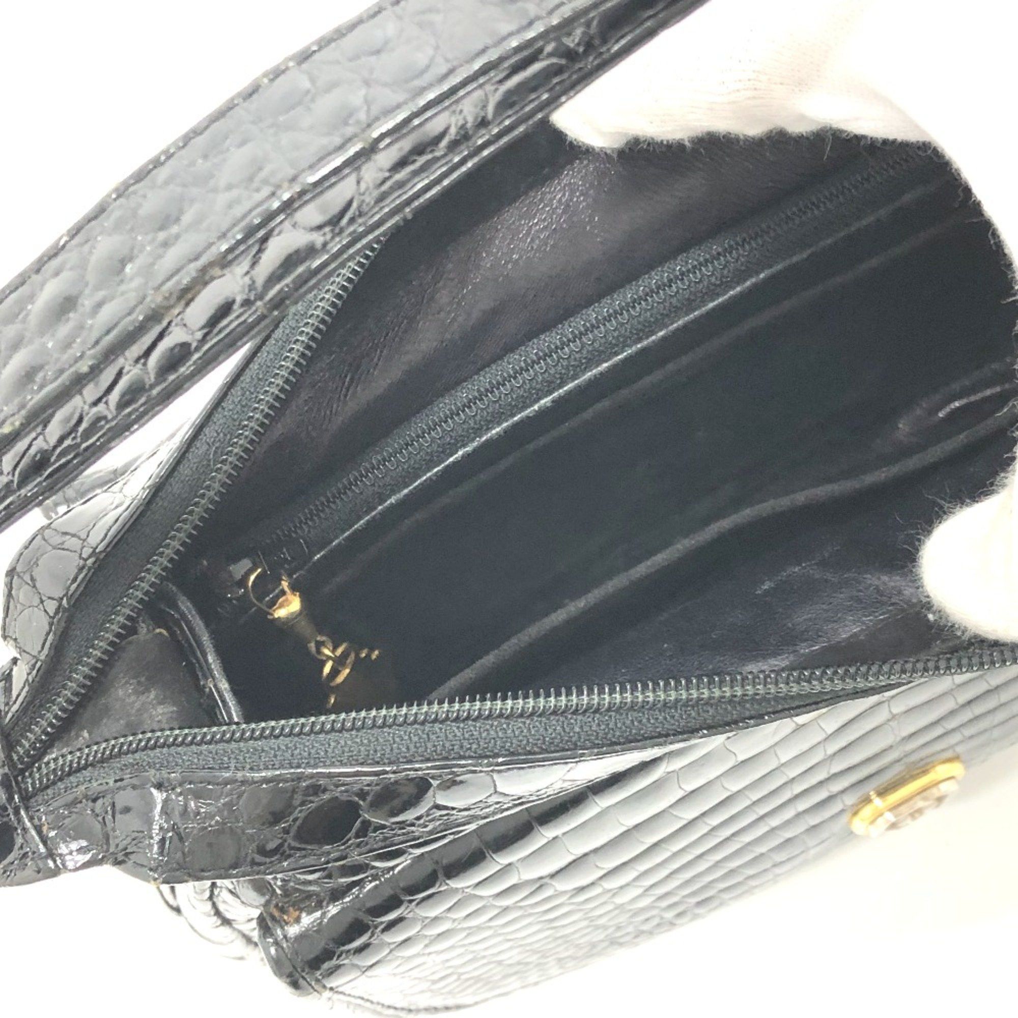 Gucci Gucci logo bag shawl Hand Bag Black Size ONE SIZE - 15 Thumbnail