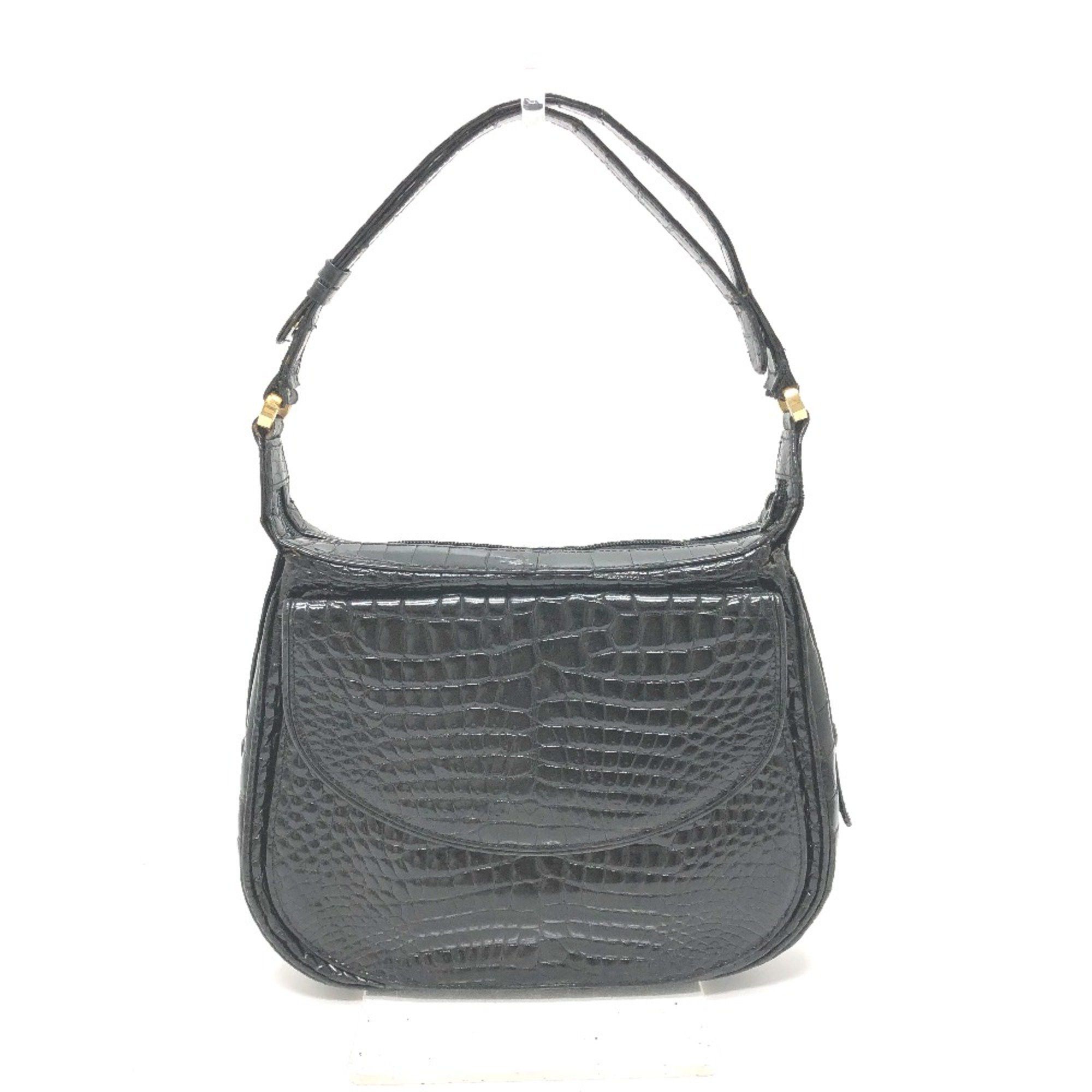 Gucci Gucci logo bag shawl Hand Bag Black Size ONE SIZE - 2 Thumbnail