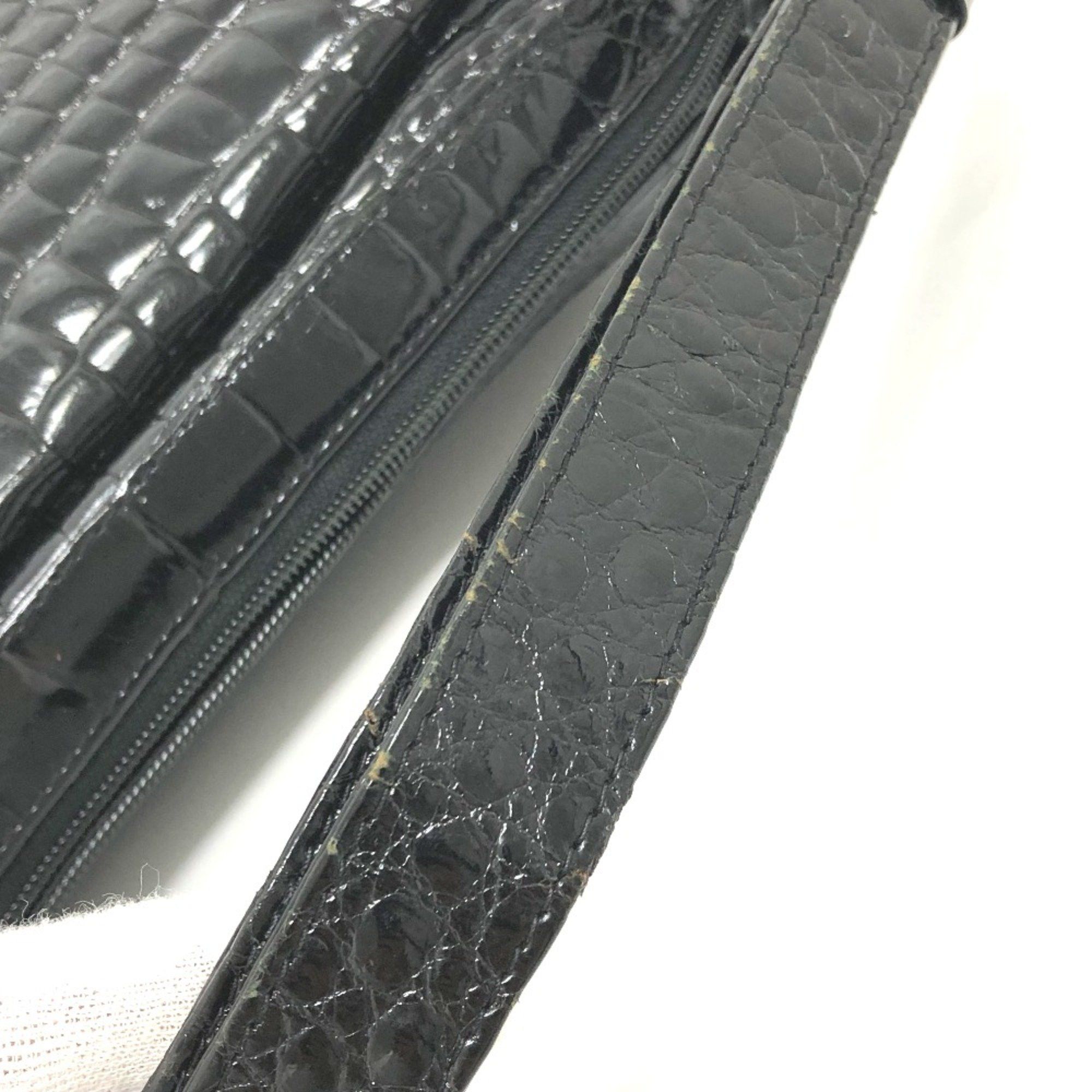 Gucci Gucci logo bag shawl Hand Bag Black Size ONE SIZE - 10 Thumbnail