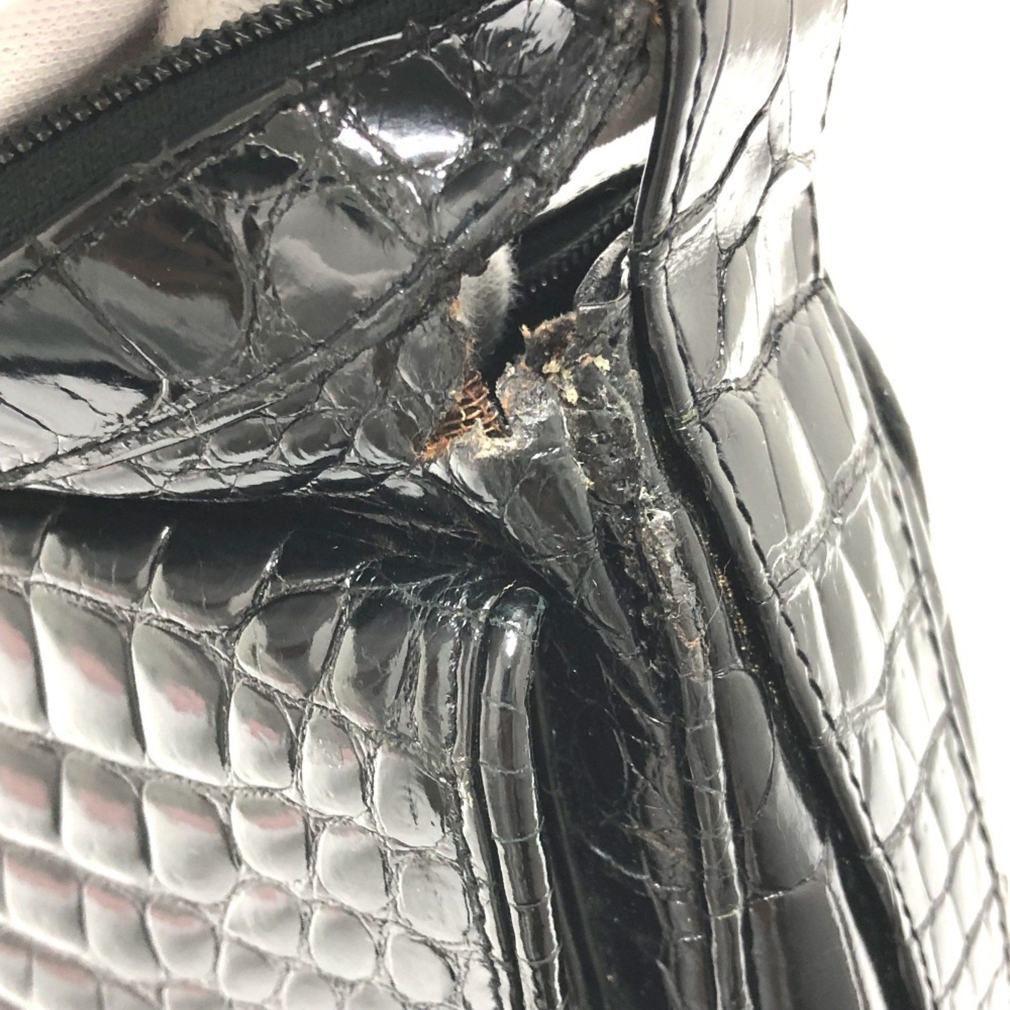 Gucci Gucci logo bag shawl Hand Bag Black Size ONE SIZE - 14 Thumbnail