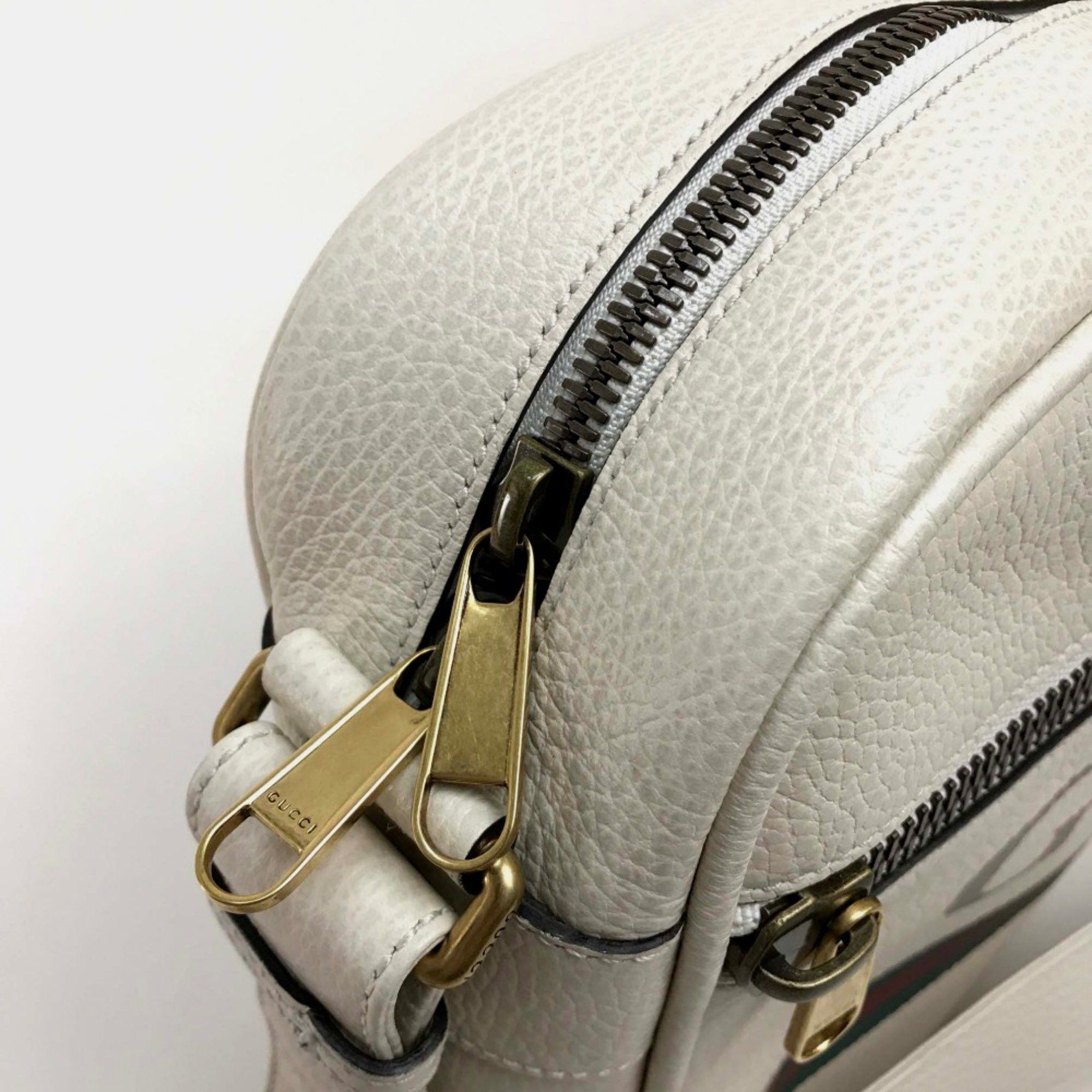 Gucci Gucci 523589 bag messenger bag Shoulder Bag White Size ONE SIZE - 6 Thumbnail
