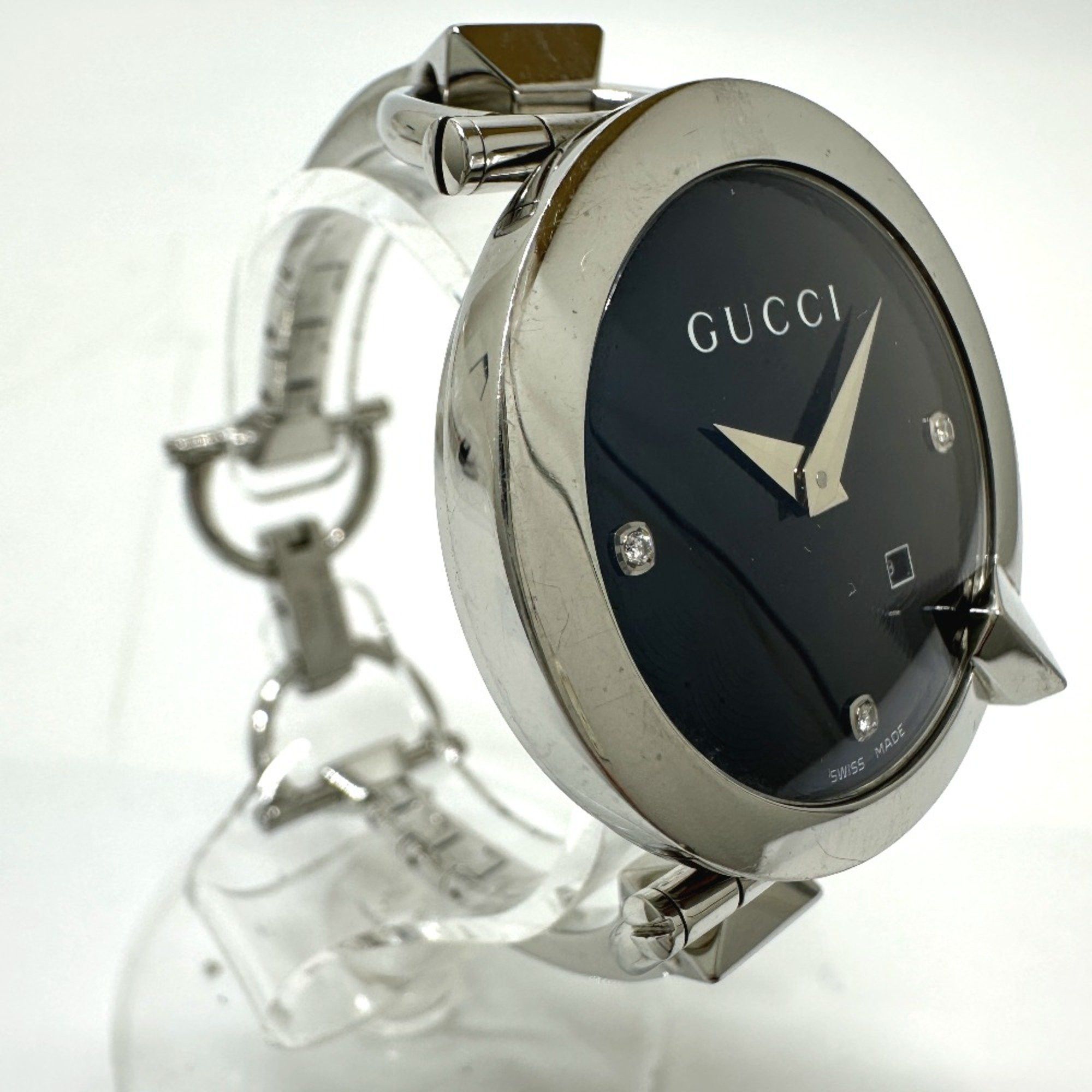 Gucci Gucci 122.5 watch quartz Wristwatch Silver Size ONE SIZE - 4 Thumbnail