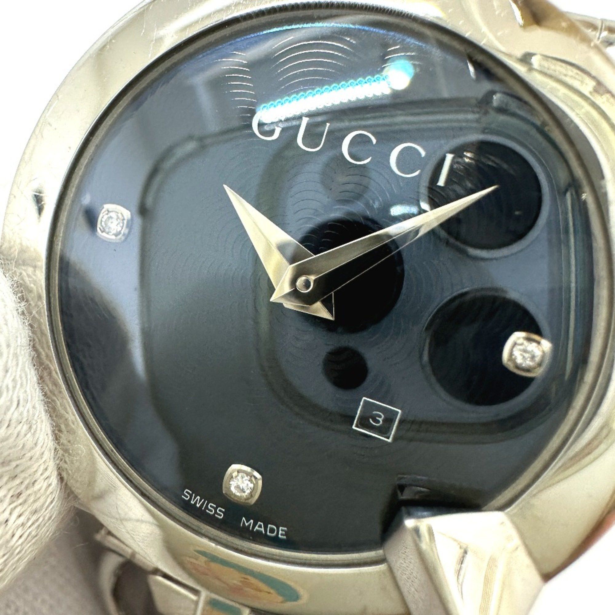 Gucci Gucci 122.5 watch quartz Wristwatch Silver Size ONE SIZE - 14 Thumbnail
