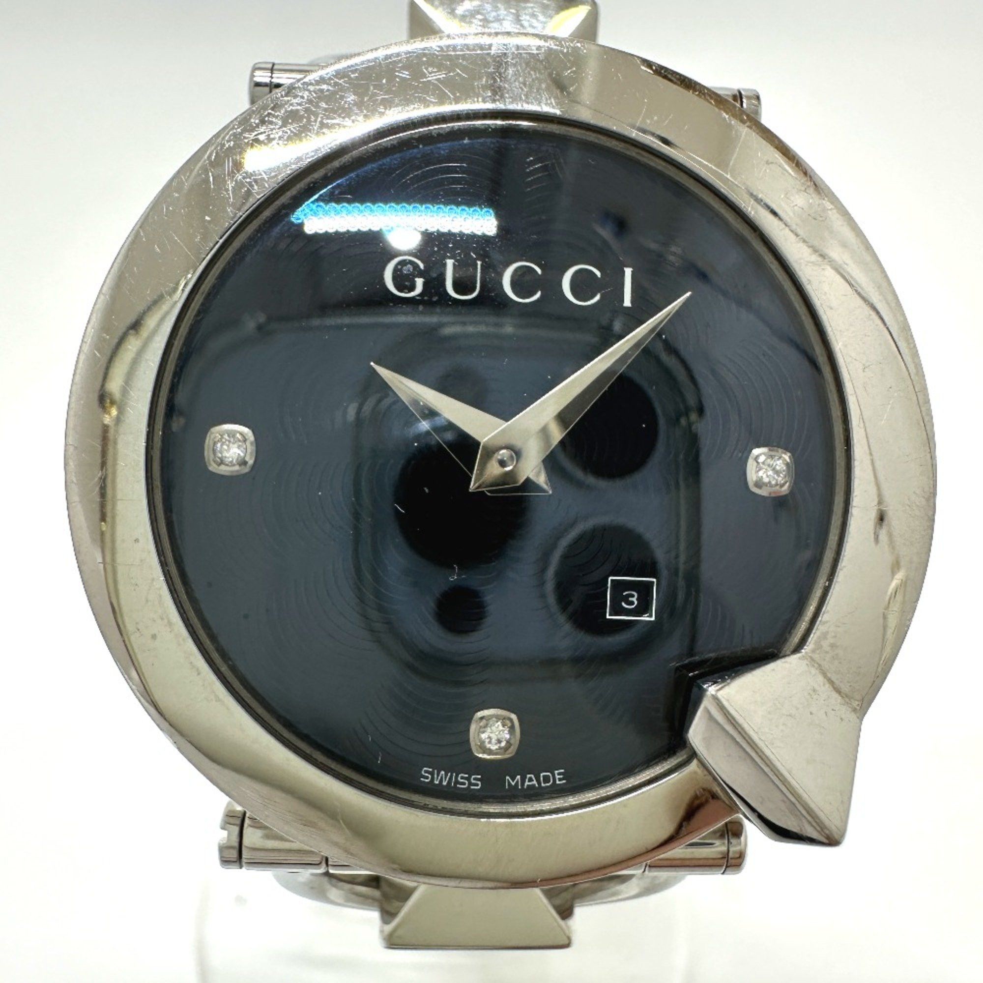 Gucci Gucci 122.5 watch quartz Wristwatch Silver Size ONE SIZE - 3 Thumbnail
