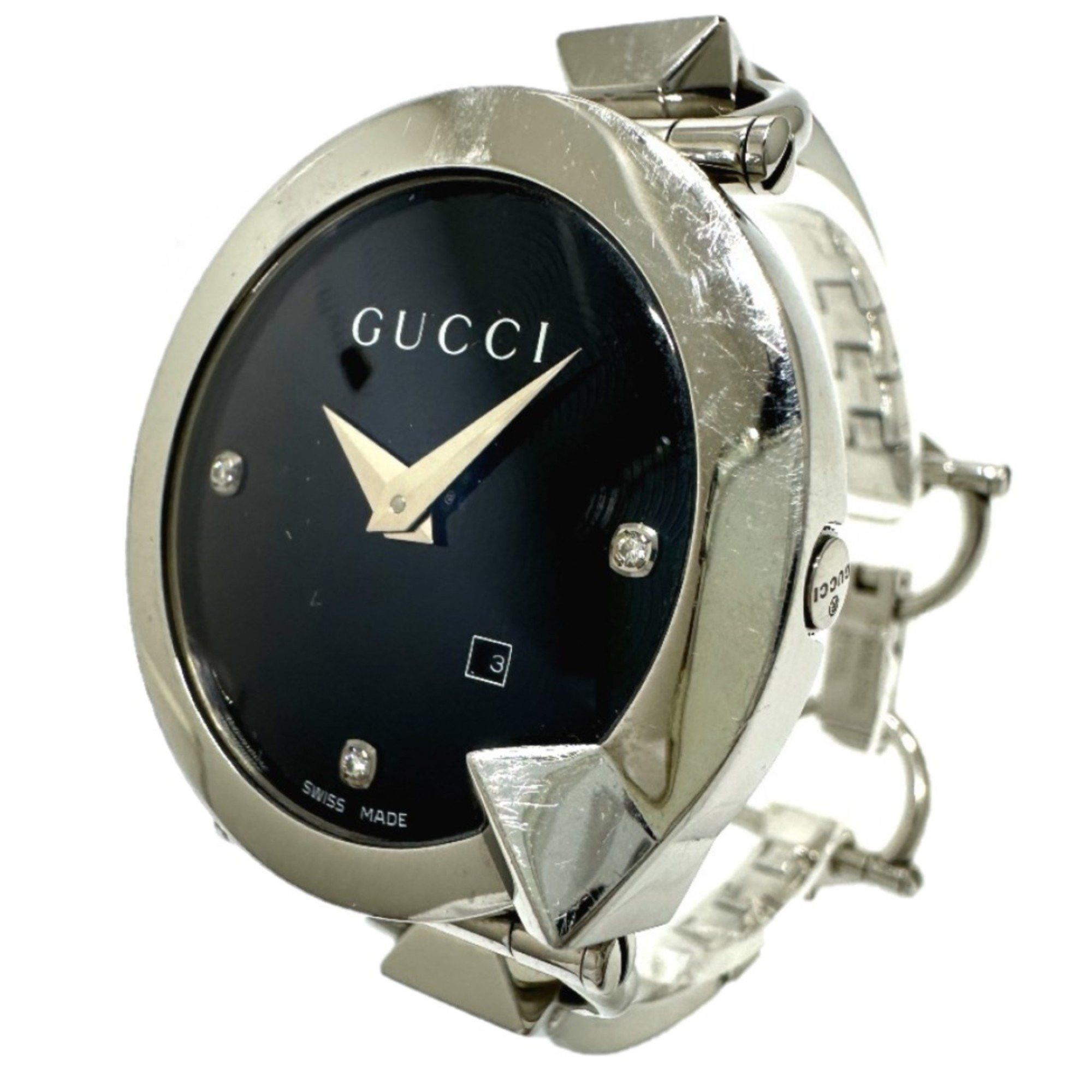 Gucci Gucci 122.5 watch quartz Wristwatch Silver Size ONE SIZE - 2 Thumbnail