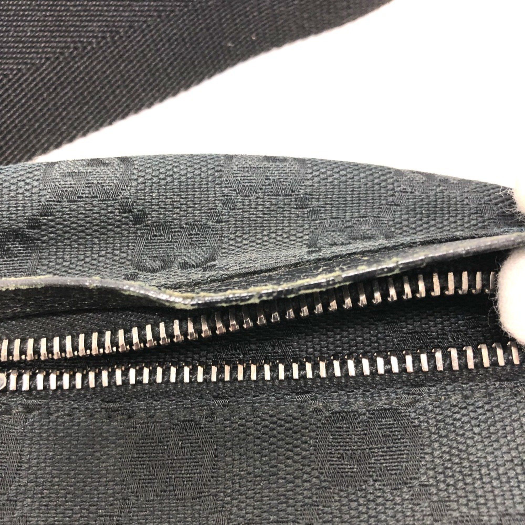 Gucci Gucci 28566 GG Bag Waist Pouch Black SilverHardware Size ONE SIZE - 5 Thumbnail