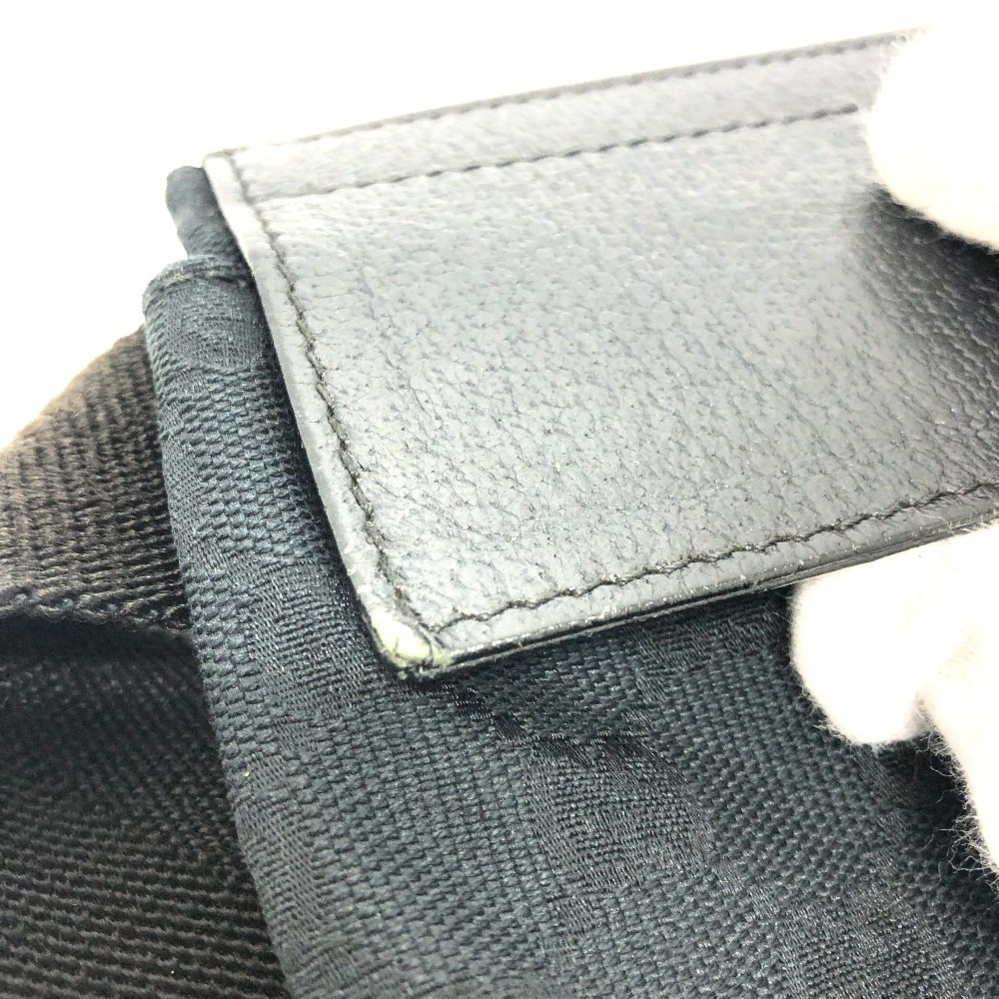 Gucci Gucci 28566 GG Bag Waist Pouch Black SilverHardware Size ONE SIZE - 12 Thumbnail