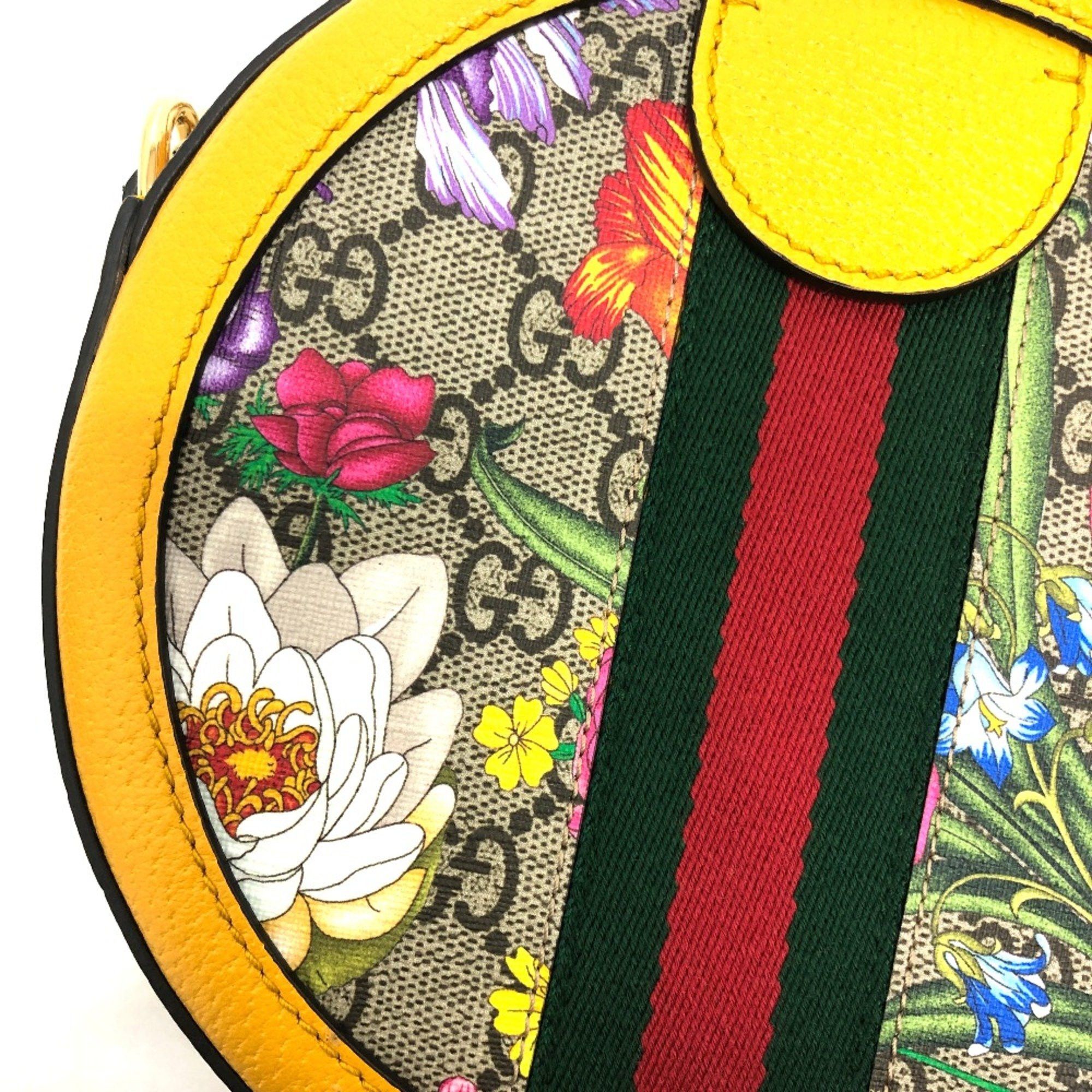 Gucci Gucci 550618 GG shoulder bag Shoulder Bag yellow Size ONE SIZE - 13 Thumbnail