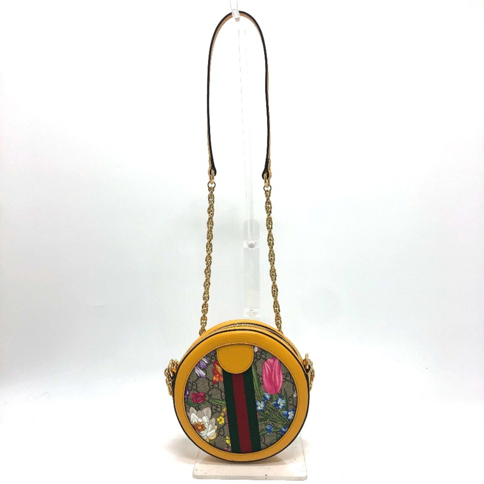 Gucci Gucci 550618 GG shoulder bag Shoulder Bag yellow Size ONE SIZE - 2 Thumbnail