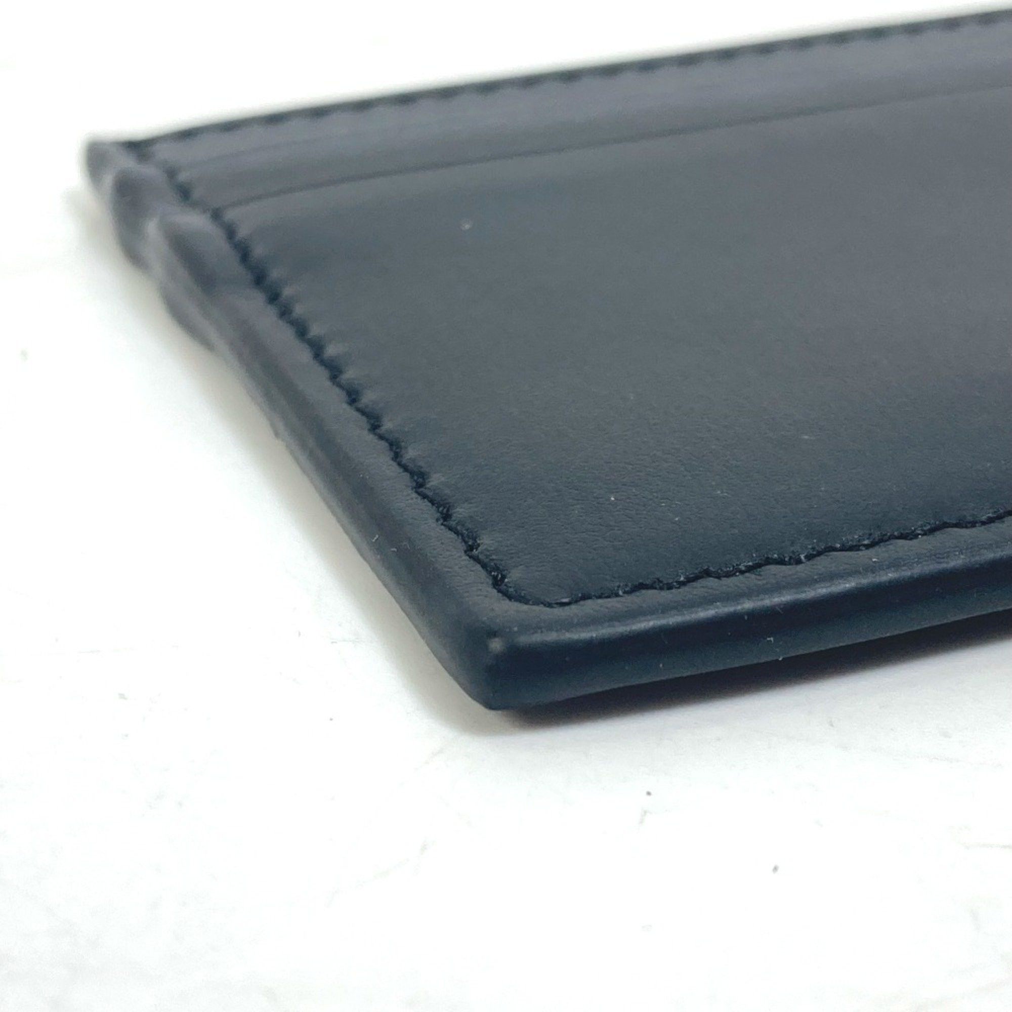 Gucci Gucci 547596 logo Pass case Card Case Black Gold Size ONE SIZE - 6 Thumbnail