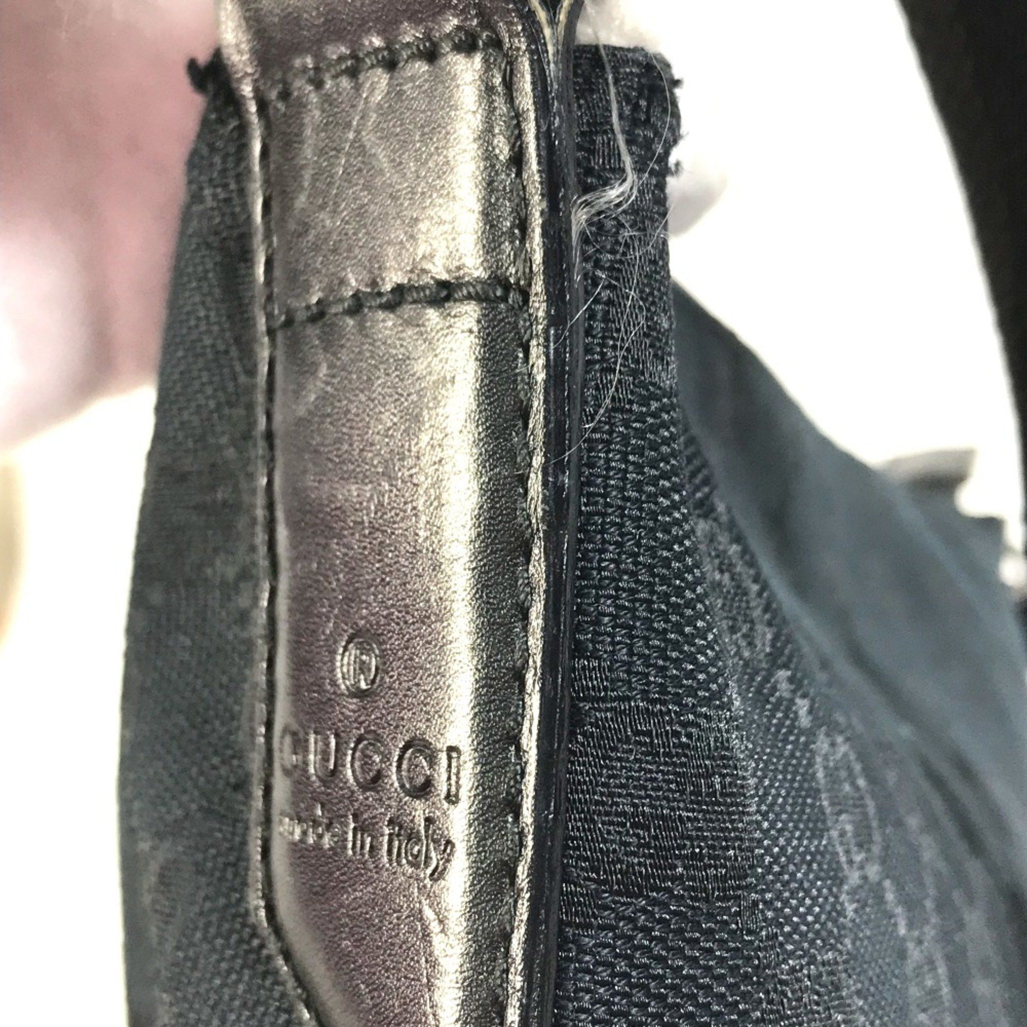 Gucci Gucci 145857 GG Bag Shoulder Bag Black Size ONE SIZE - 8 Thumbnail