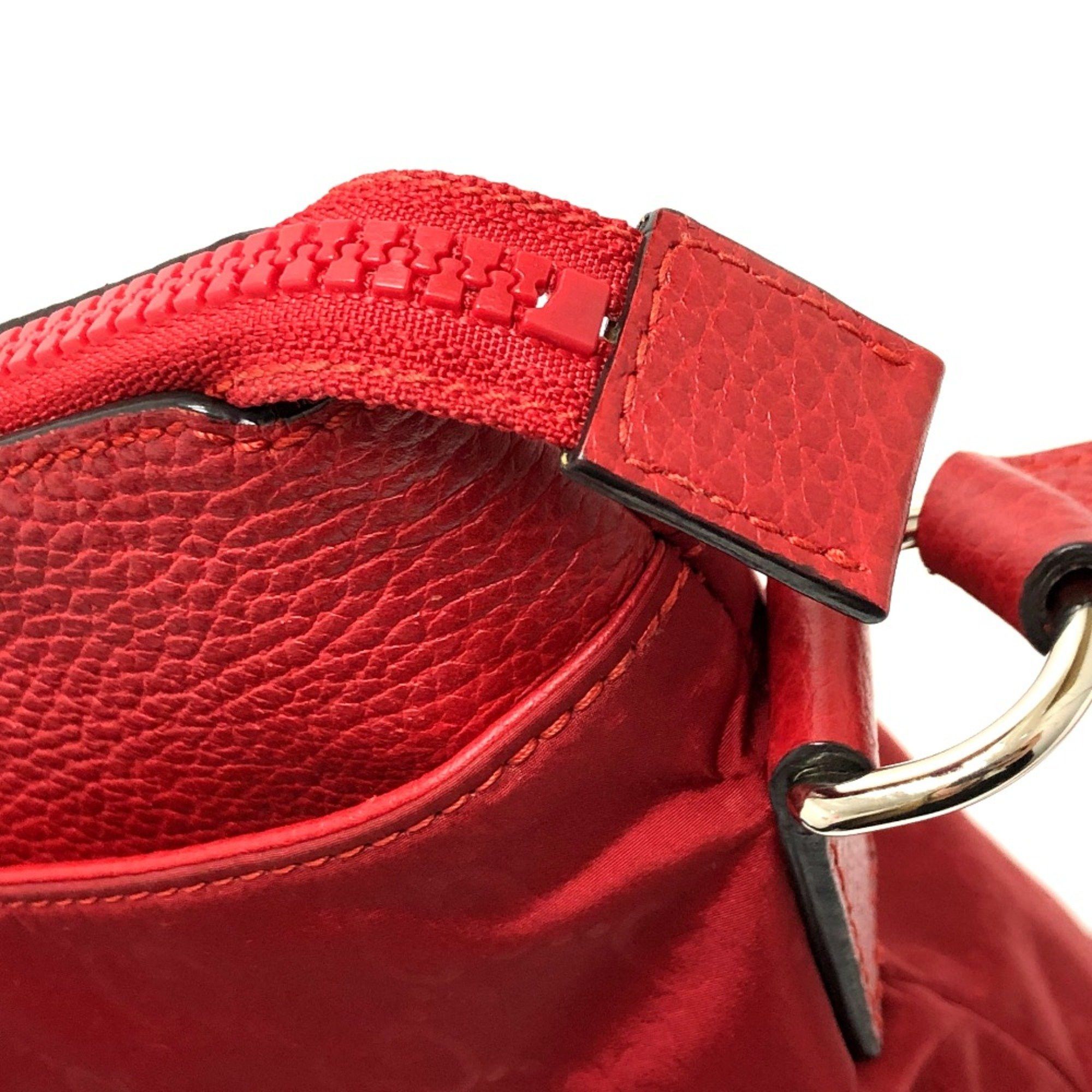 Gucci Gucci 510342 GG Bag Shoulder Bag Red SilverHardware Size ONE SIZE - 6 Thumbnail