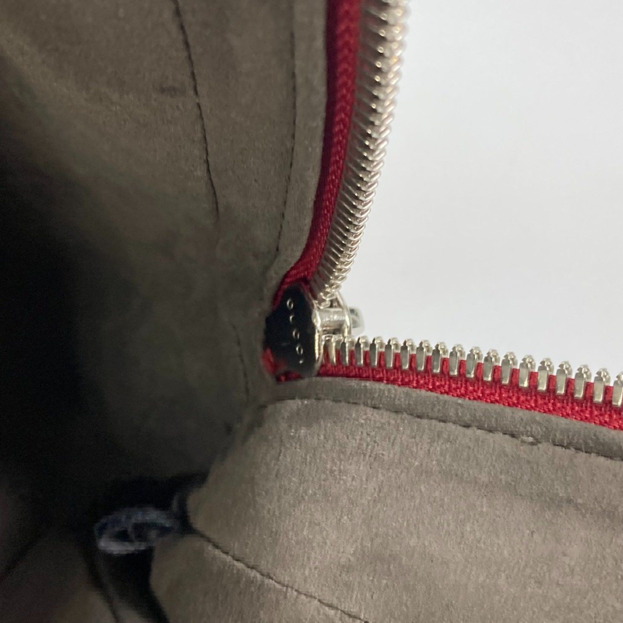 Gucci Gucci 406370 Guccissima backpack bag Backpack Red Size ONE SIZE - 14 Thumbnail