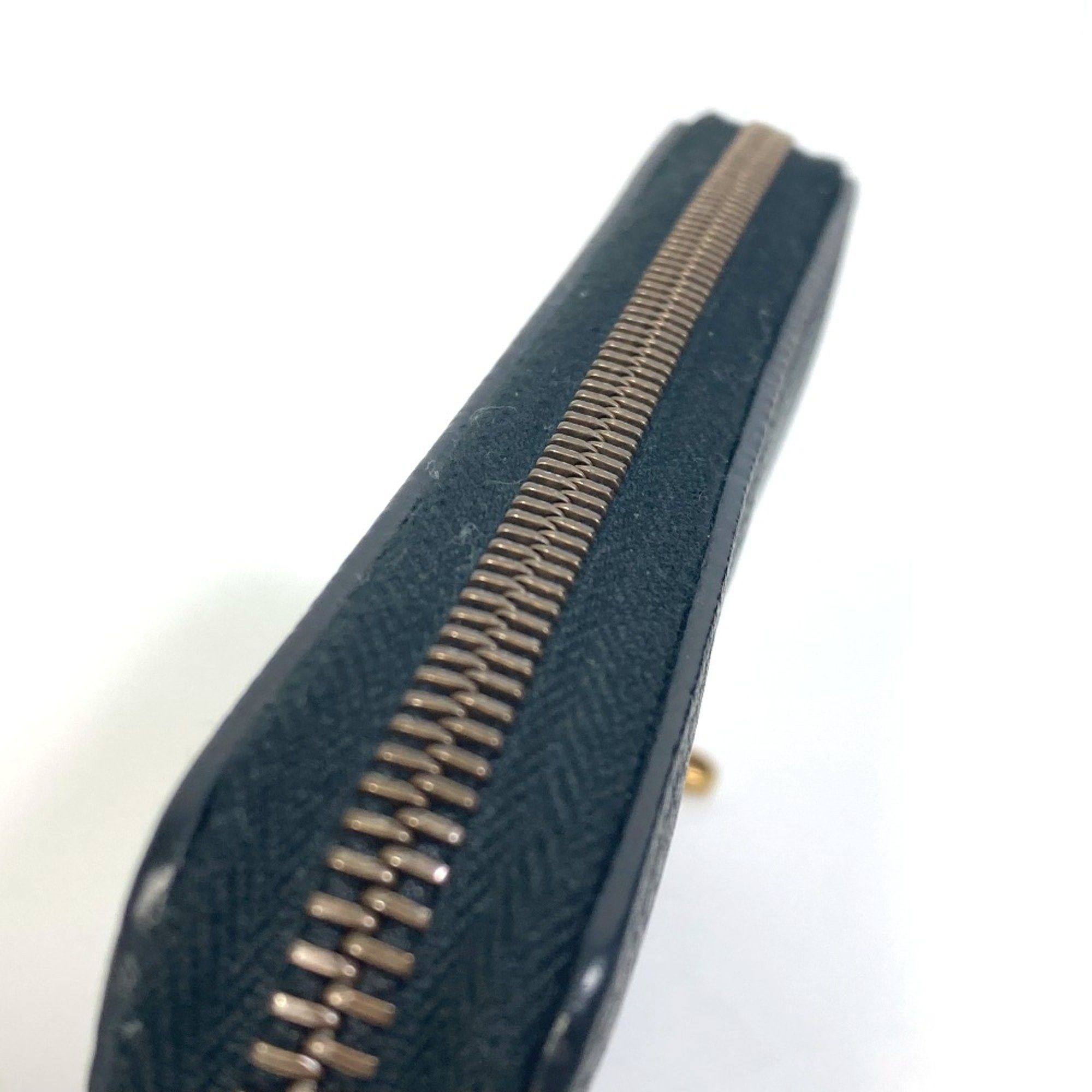 Gucci Gucci 496317 Sherry line Zip Around Long Wallet Black Size ONE SIZE - 6 Thumbnail