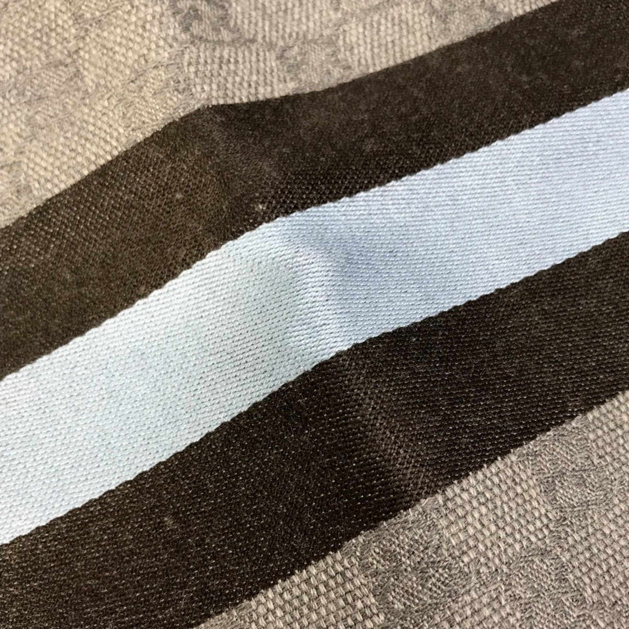 Gucci Gucci 542984 fringe Scarf Gray x blue x black Size ONE SIZE - 7 Thumbnail