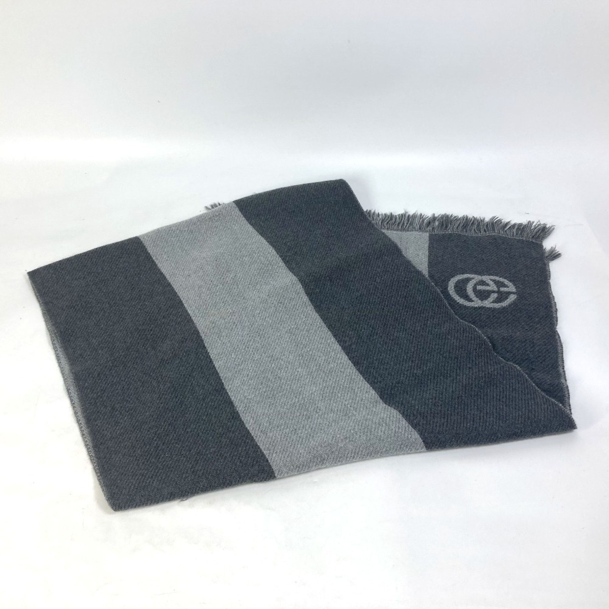 Gucci Gucci Scarf gray Size ONE SIZE - 2 Thumbnail