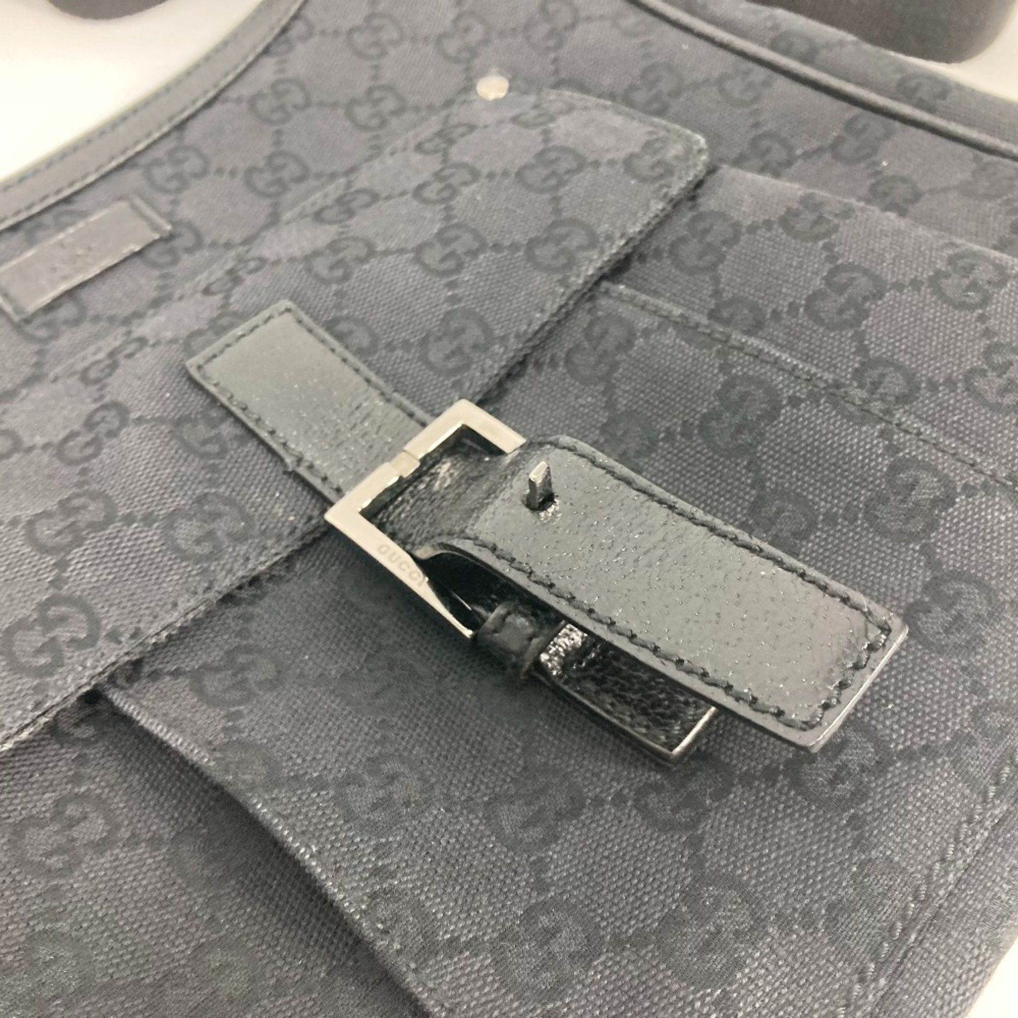 Gucci Gucci 114272 GG Crossbody bag Shoulder Bag Black Size ONE SIZE - 7 Thumbnail