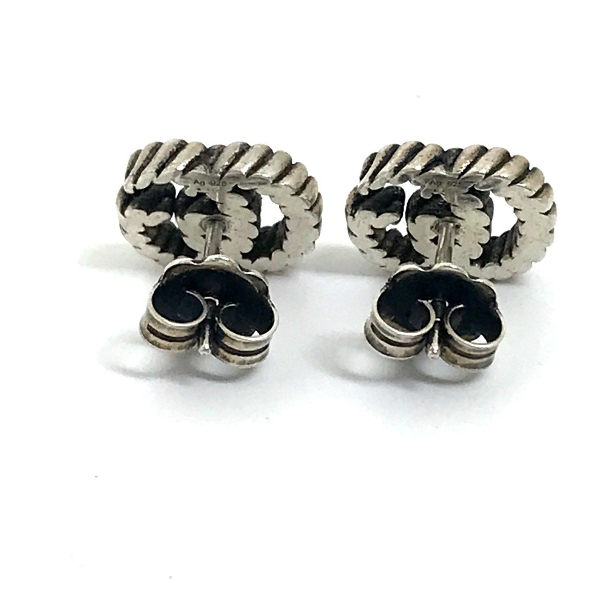 Gucci Gucci Logo GG Marmont Accessories Pierce Silver Size ONE SIZE - 4 Thumbnail