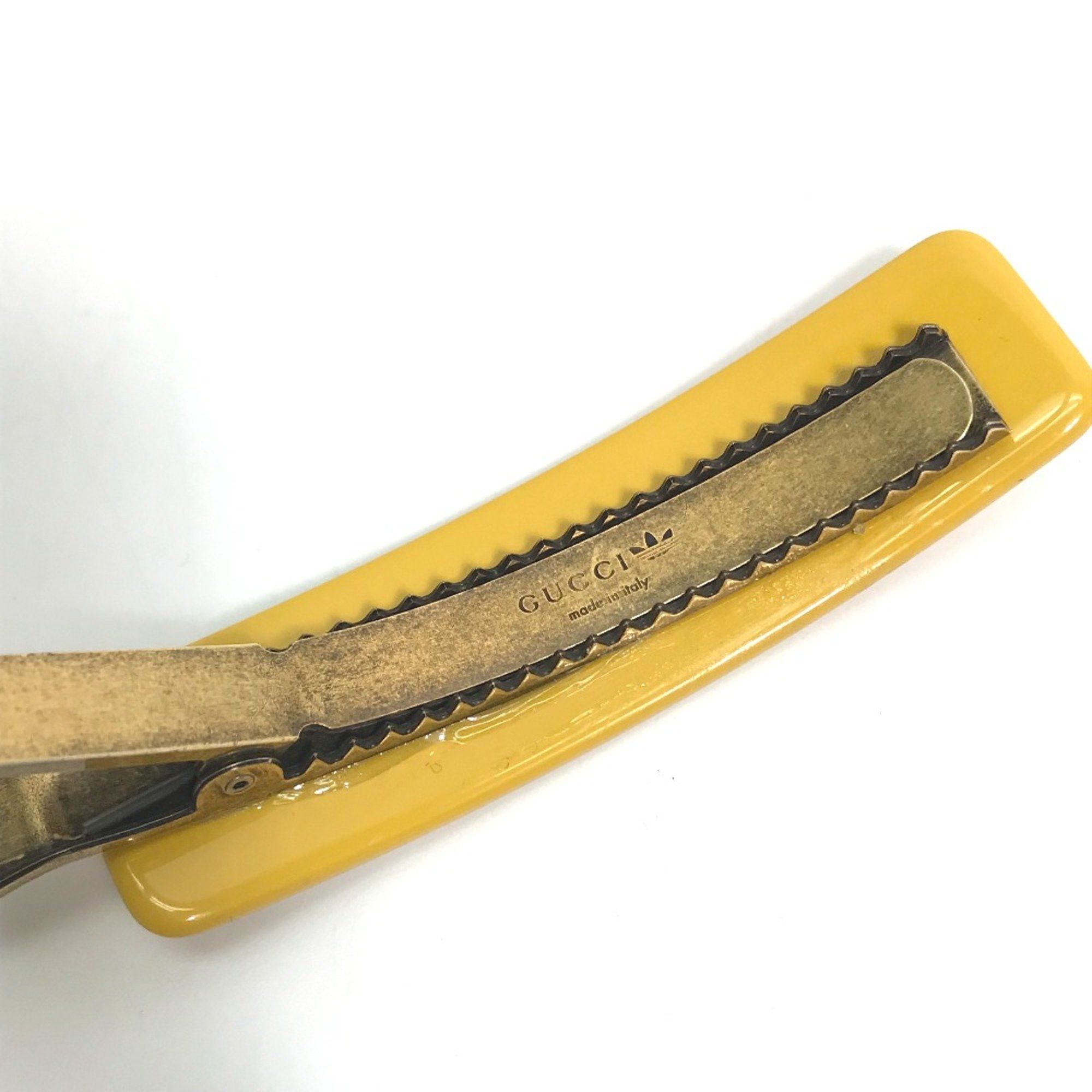 Gucci Gucci 702940 hair accessory Barrette Valletta yellow Size ONE SIZE - 6 Thumbnail
