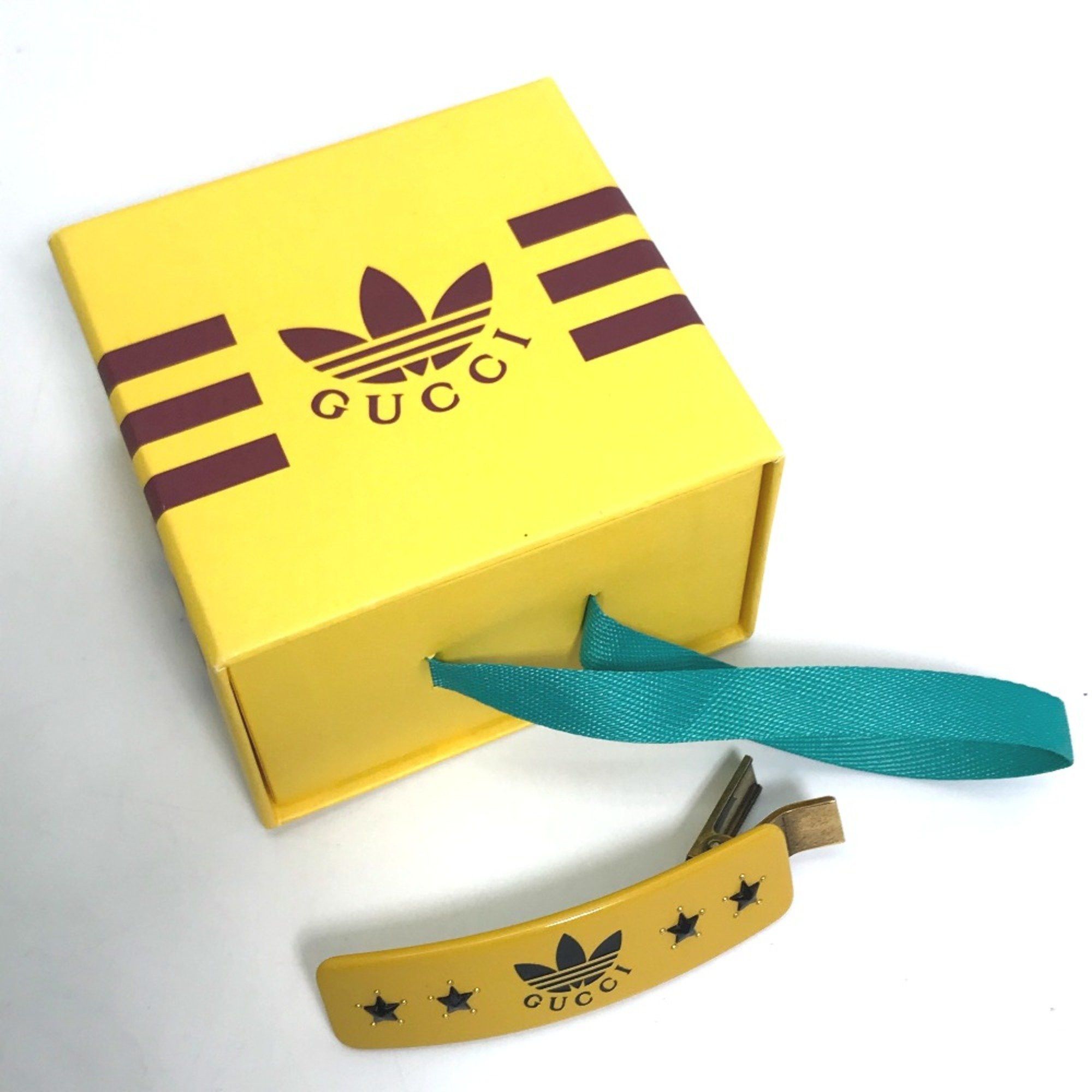 Gucci Gucci 702940 hair accessory Barrette Valletta yellow Size ONE SIZE - 2 Thumbnail