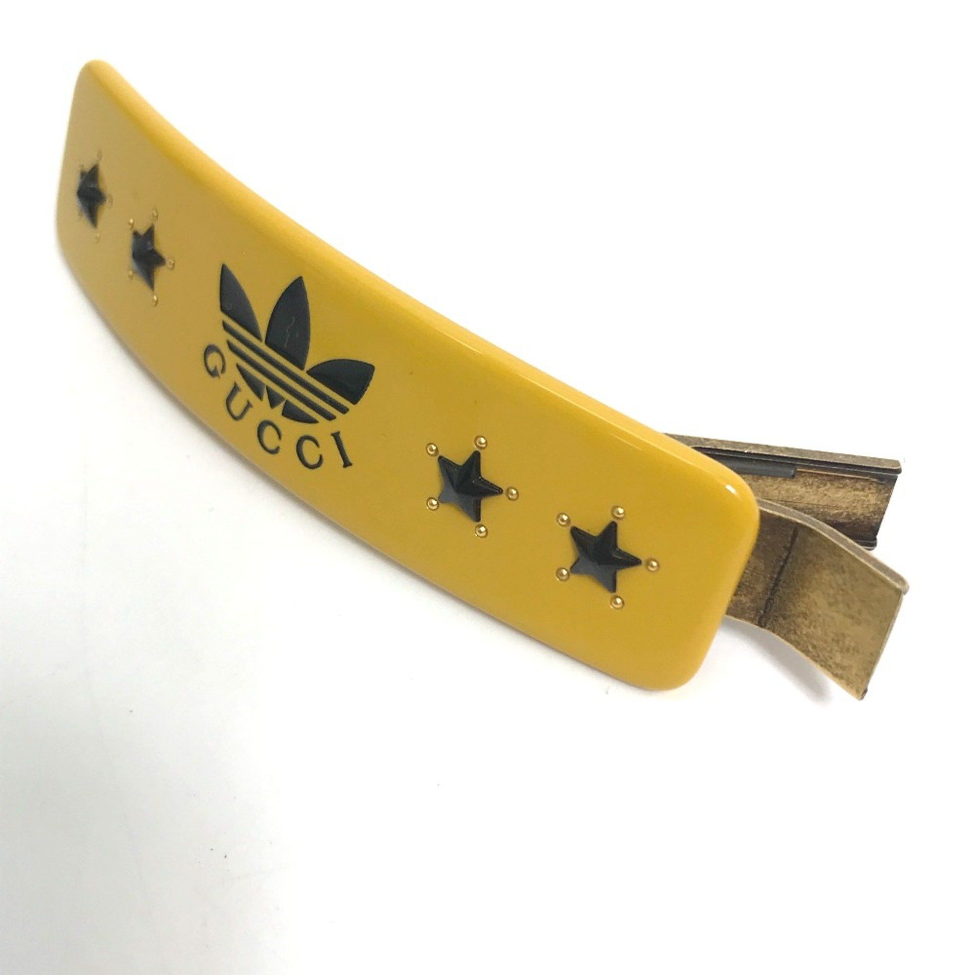 Gucci Gucci 702940 hair accessory Barrette Valletta yellow Size ONE SIZE - 4 Thumbnail
