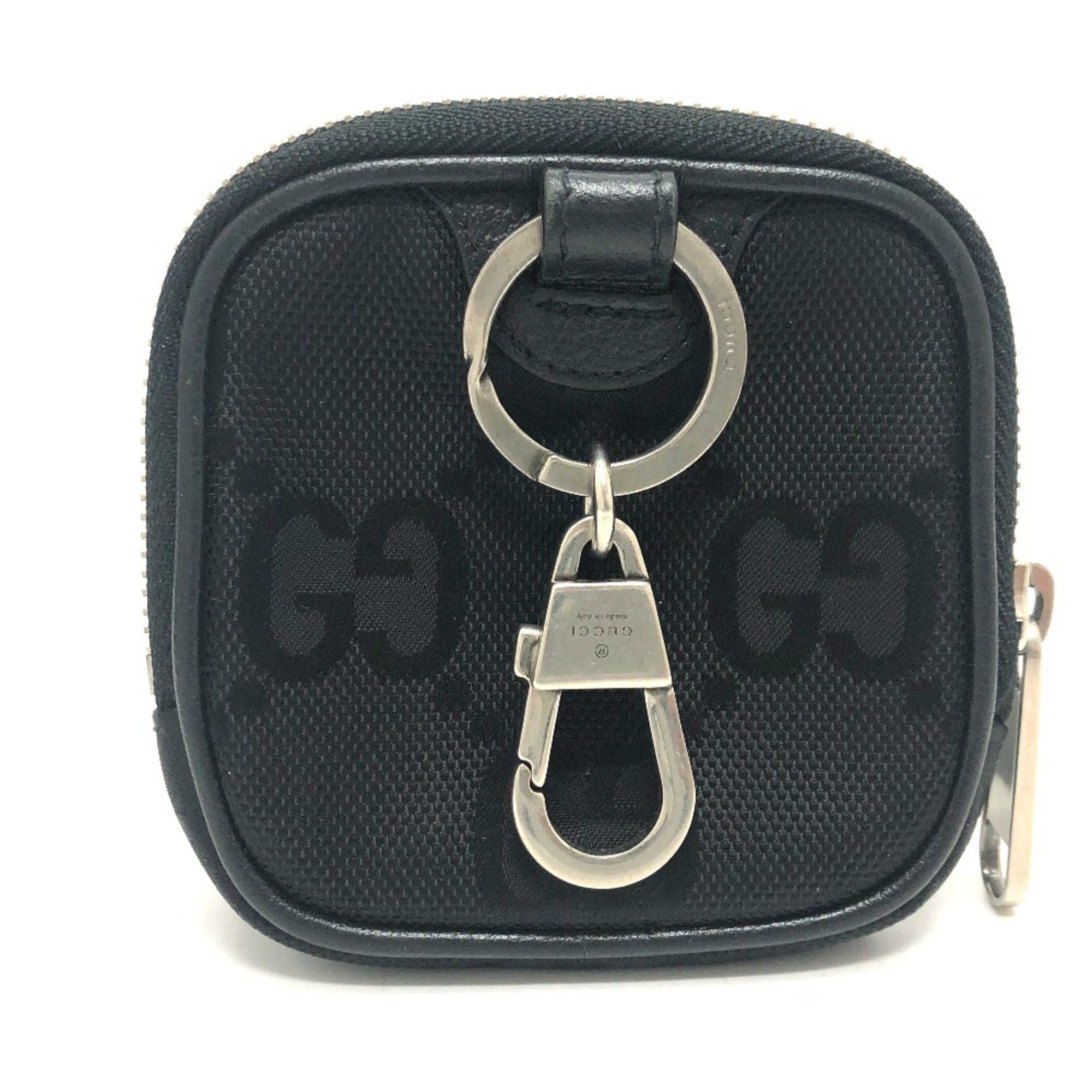 Gucci Gucci 645060 GG Wallet coin purse Black SilverHardware Size ONE SIZE - 2 Thumbnail