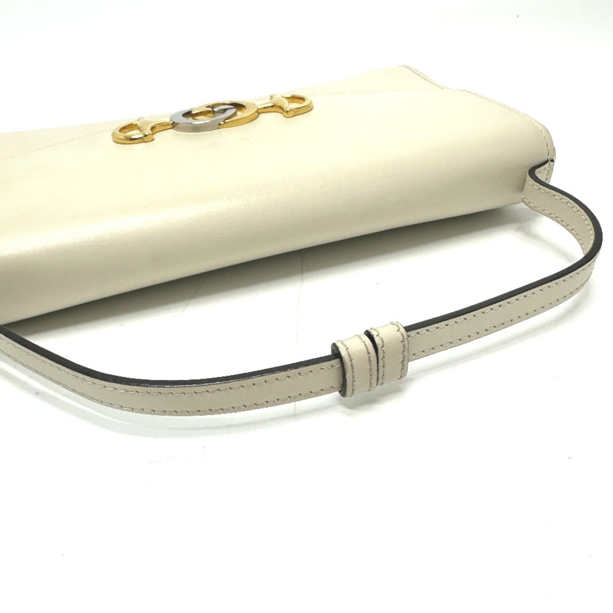 Gucci Gucci 572375 Chain Shoulder Bag Off White Size ONE SIZE - 8 Thumbnail