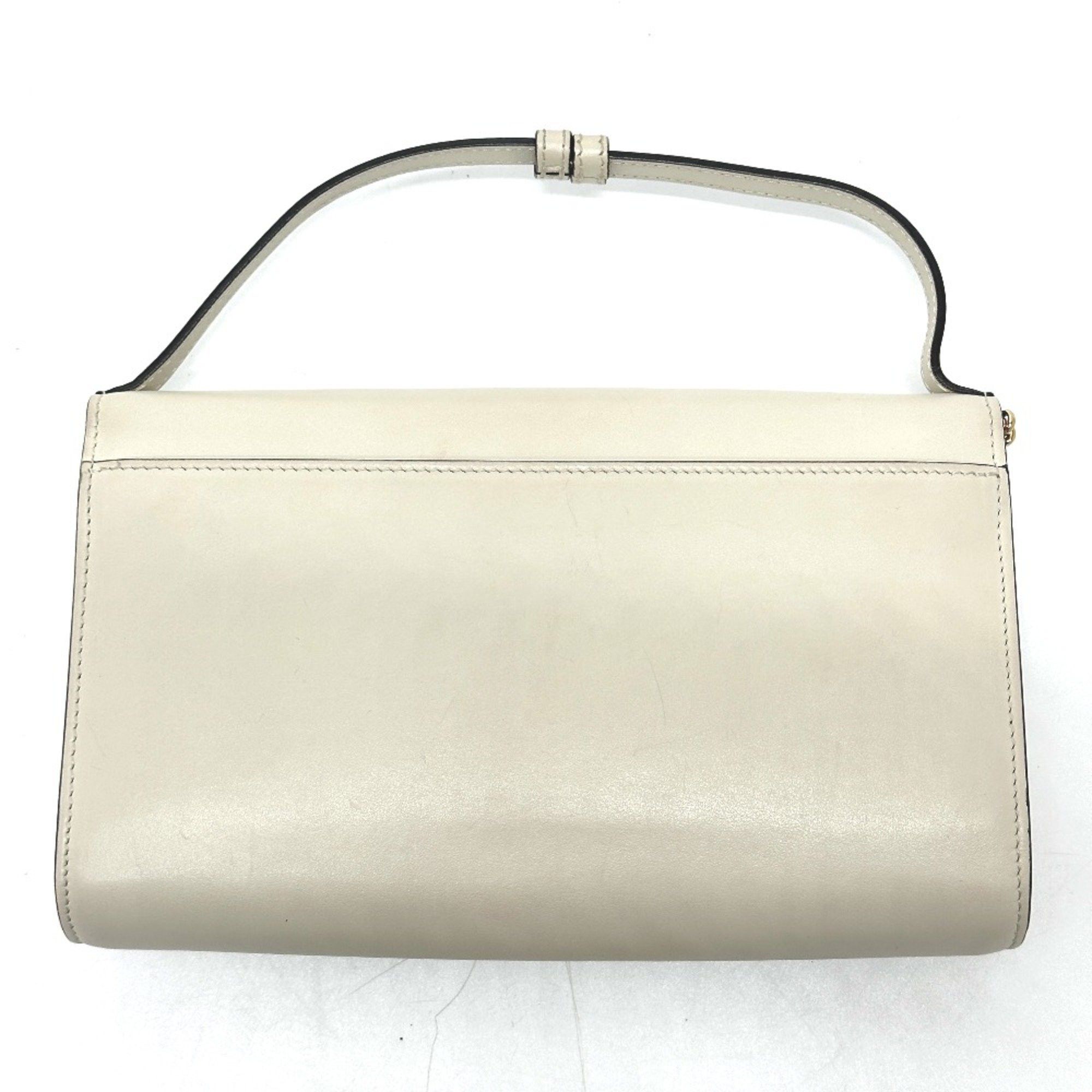 Gucci Gucci 572375 Chain Shoulder Bag Off White Size ONE SIZE - 2 Thumbnail