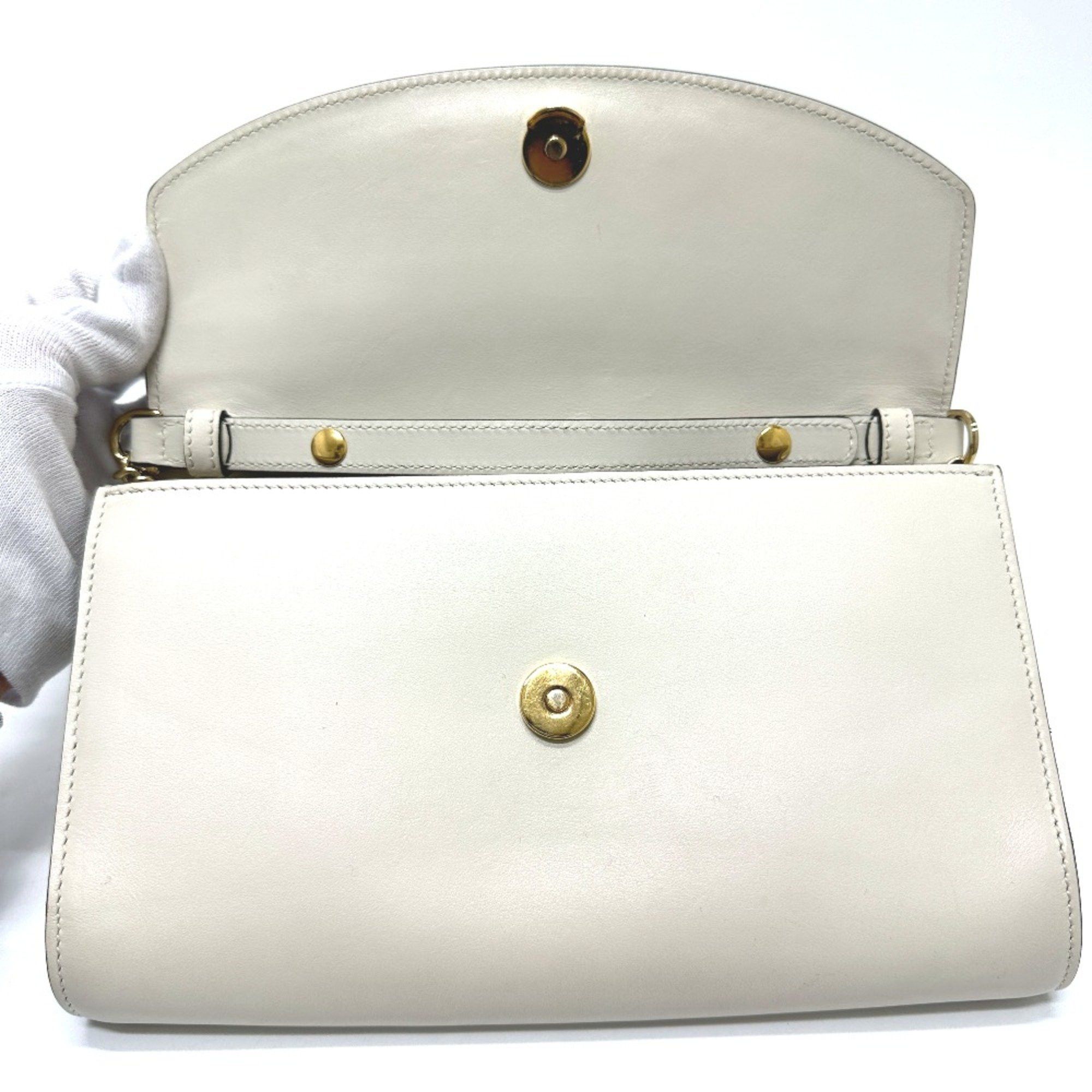Gucci Gucci 572375 Chain Shoulder Bag Off White Size ONE SIZE - 9 Thumbnail