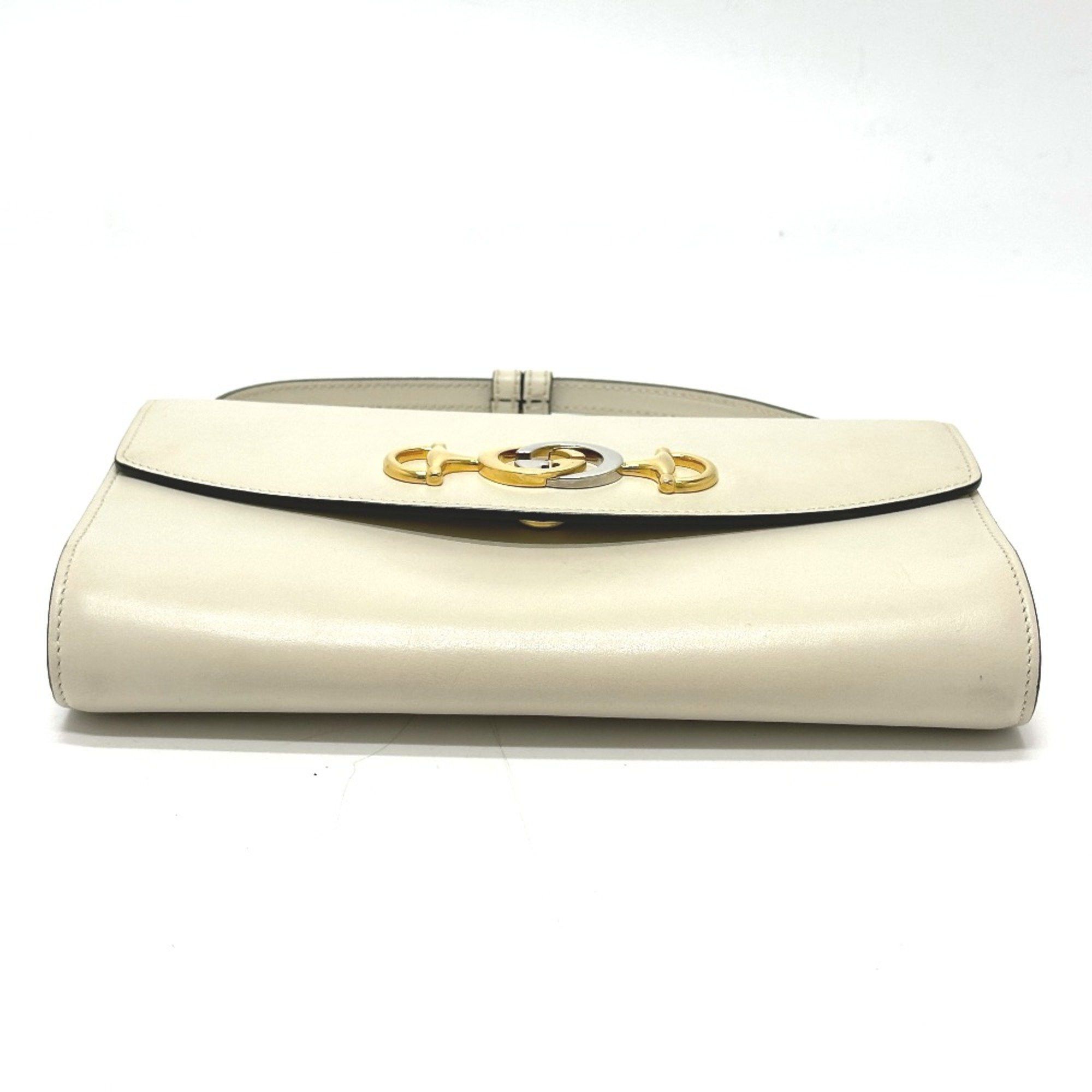 Gucci Gucci 572375 Chain Shoulder Bag Off White Size ONE SIZE - 3 Thumbnail