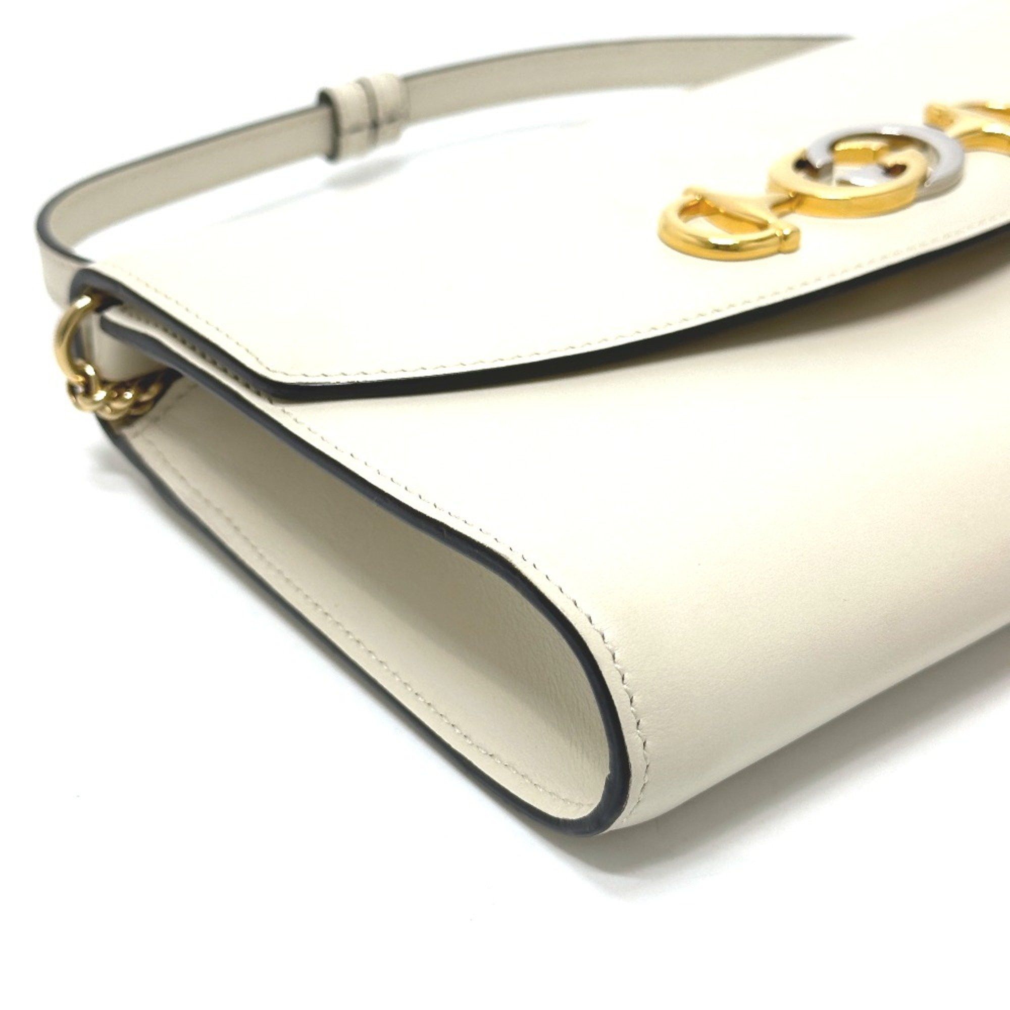 Gucci Gucci 572375 Chain Shoulder Bag Off White Size ONE SIZE - 5 Thumbnail