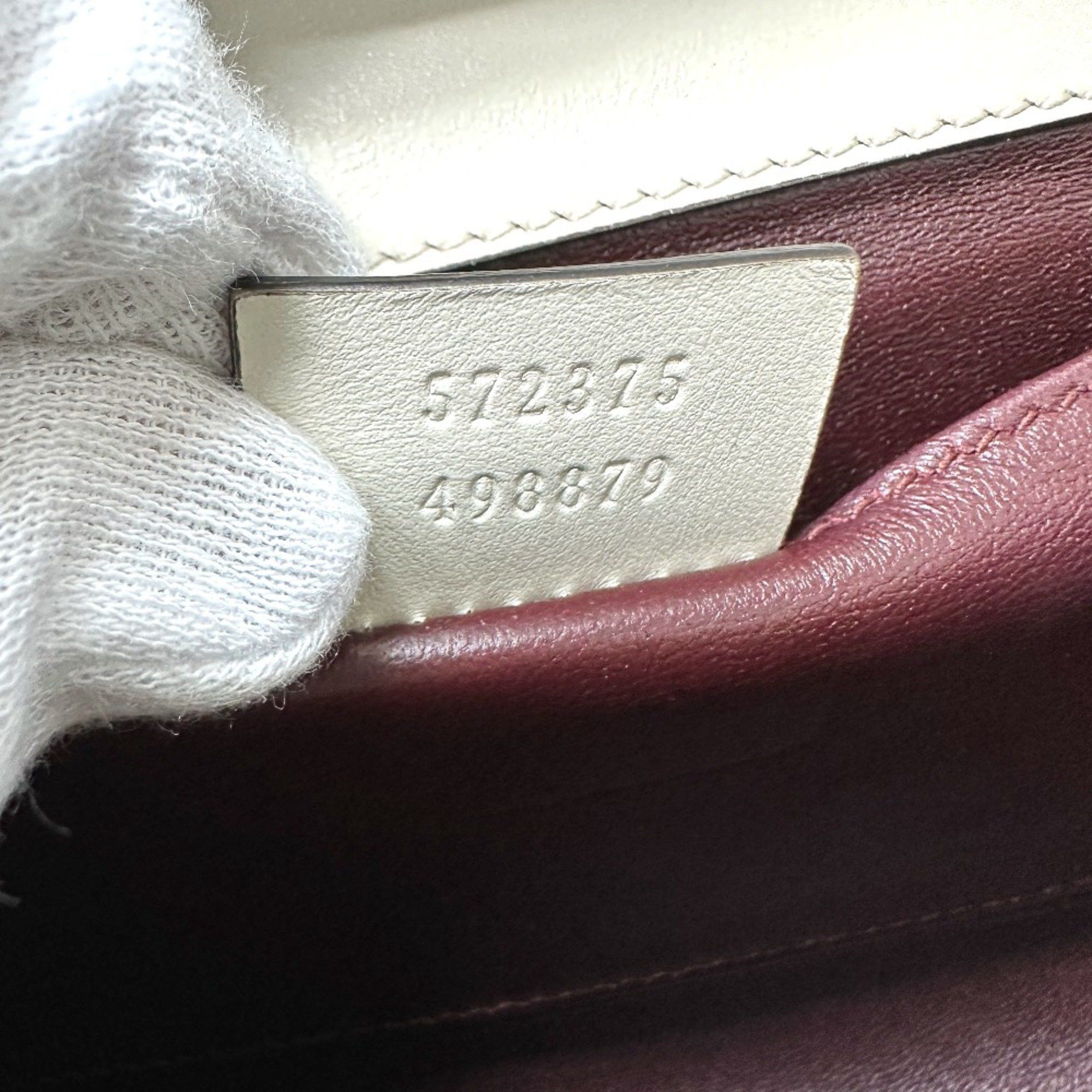 Gucci Gucci 572375 Chain Shoulder Bag Off White Size ONE SIZE - 13 Thumbnail