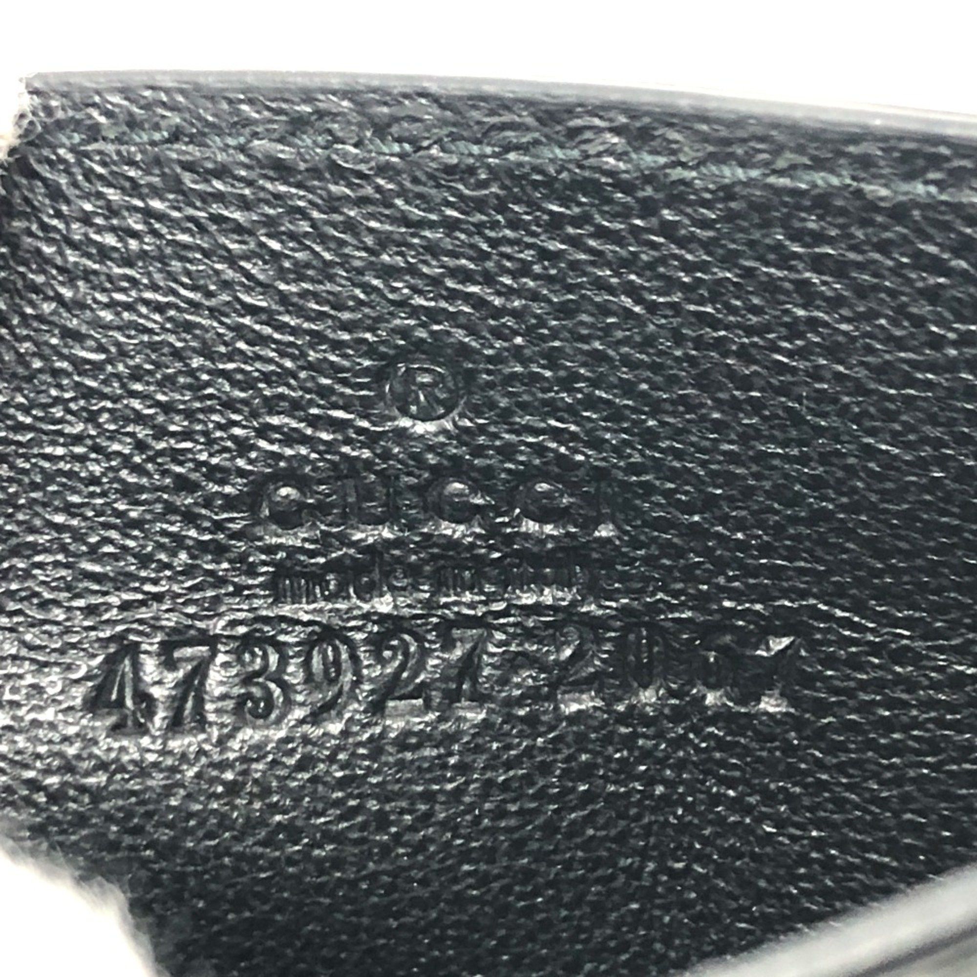 Gucci Gucci 473927 Sima Card Case Black Size ONE SIZE - 10 Thumbnail