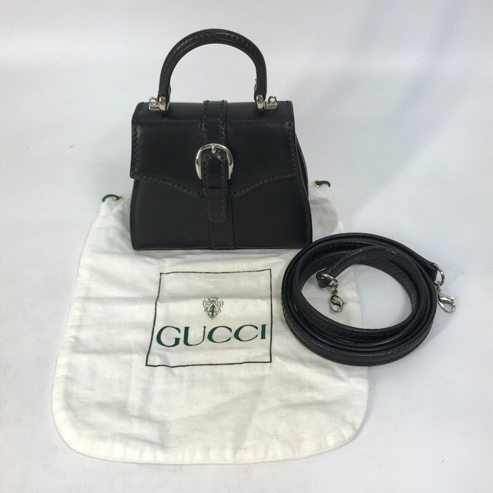 Gucci Gucci 007.090.0234 Bag Shoulder Bag Black Size ONE SIZE - 15 Thumbnail
