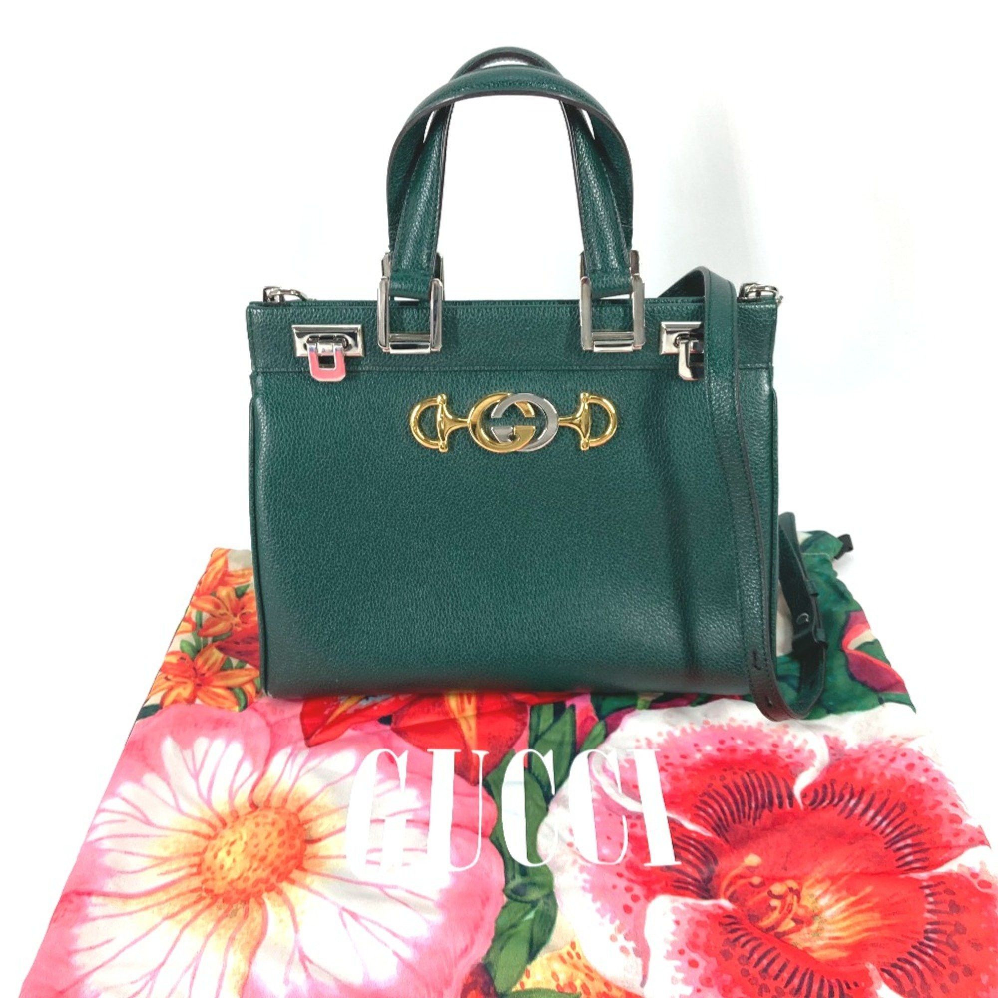 Gucci Gucci 569712 2WAY Bag Shoulder Bag Bag Hand Bag Green Size ONE SIZE - 5 Thumbnail