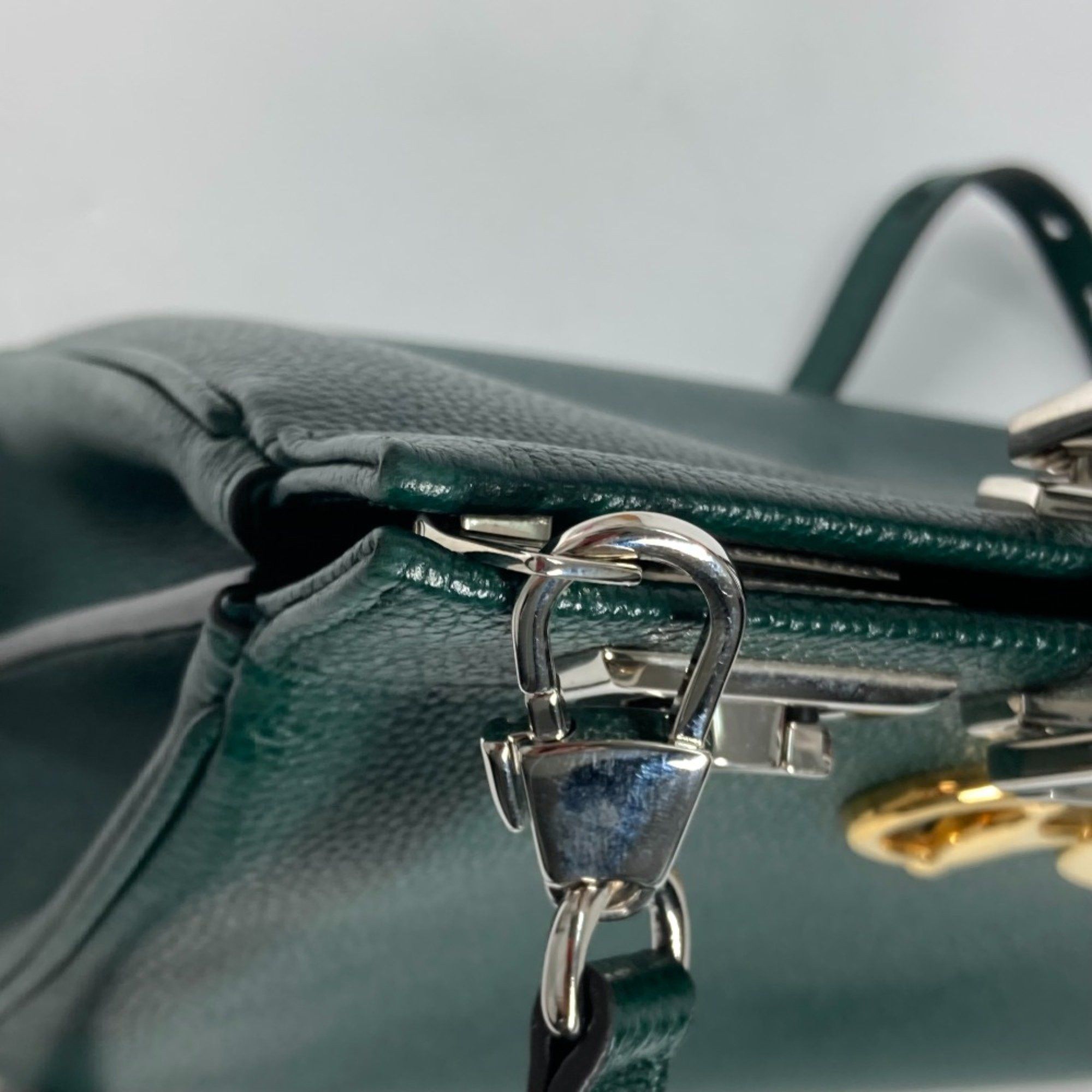 Gucci Gucci 569712 2WAY Bag Shoulder Bag Bag Hand Bag Green Size ONE SIZE - 14 Thumbnail