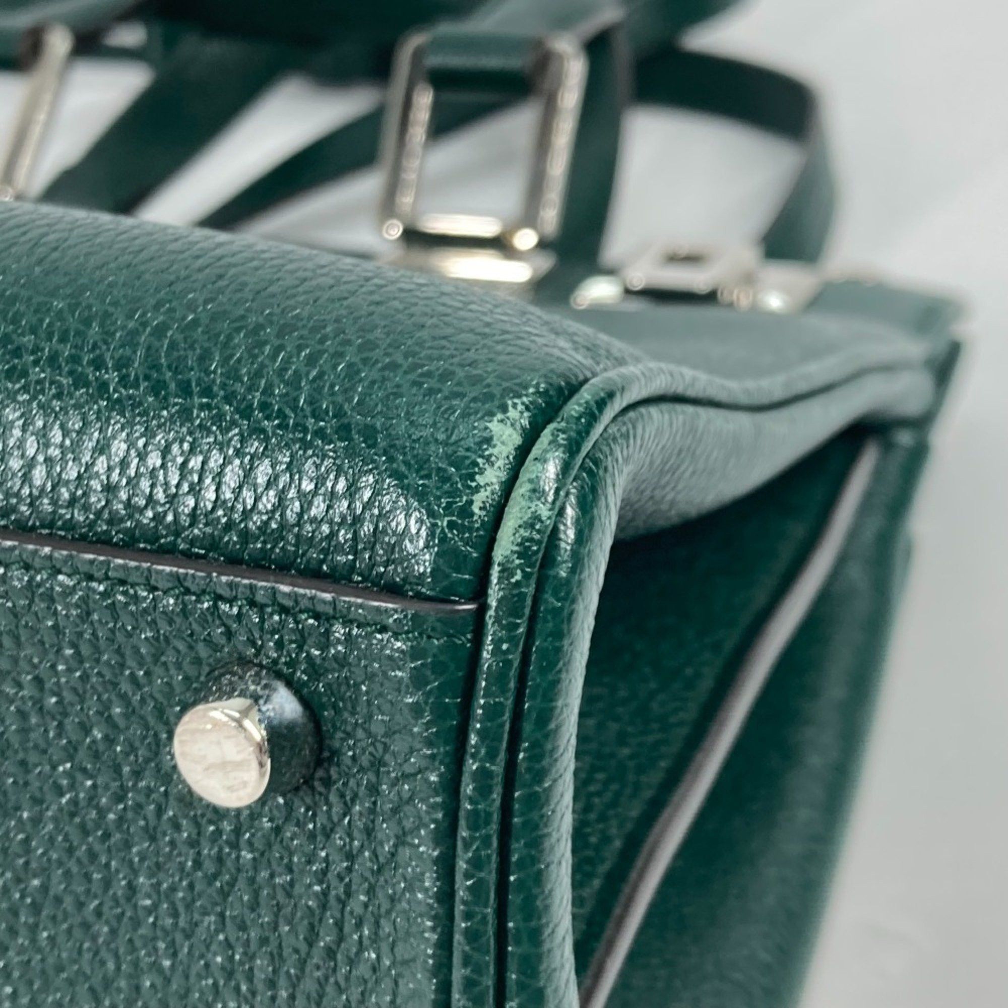 Gucci Gucci 569712 2WAY Bag Shoulder Bag Bag Hand Bag Green Size ONE SIZE - 8 Thumbnail